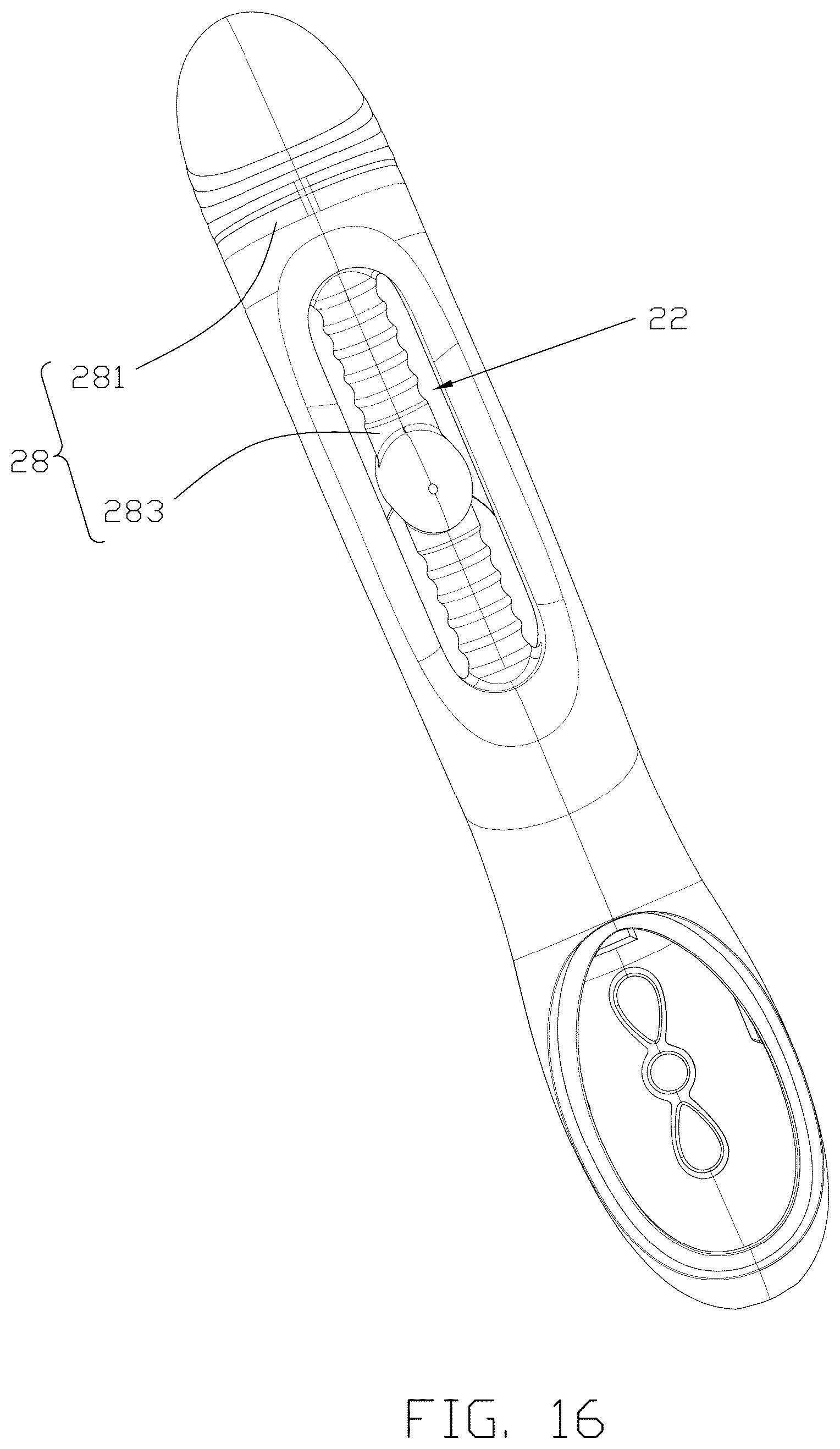 Patent US12508196 Figure 16 – Massage device