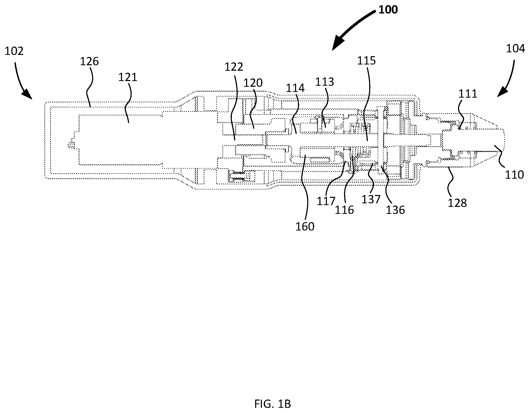 Patent US12508197 Figure 2 – Personal use extracorporeal low intensity acoustic or shock wave mechanical tip and methods of use