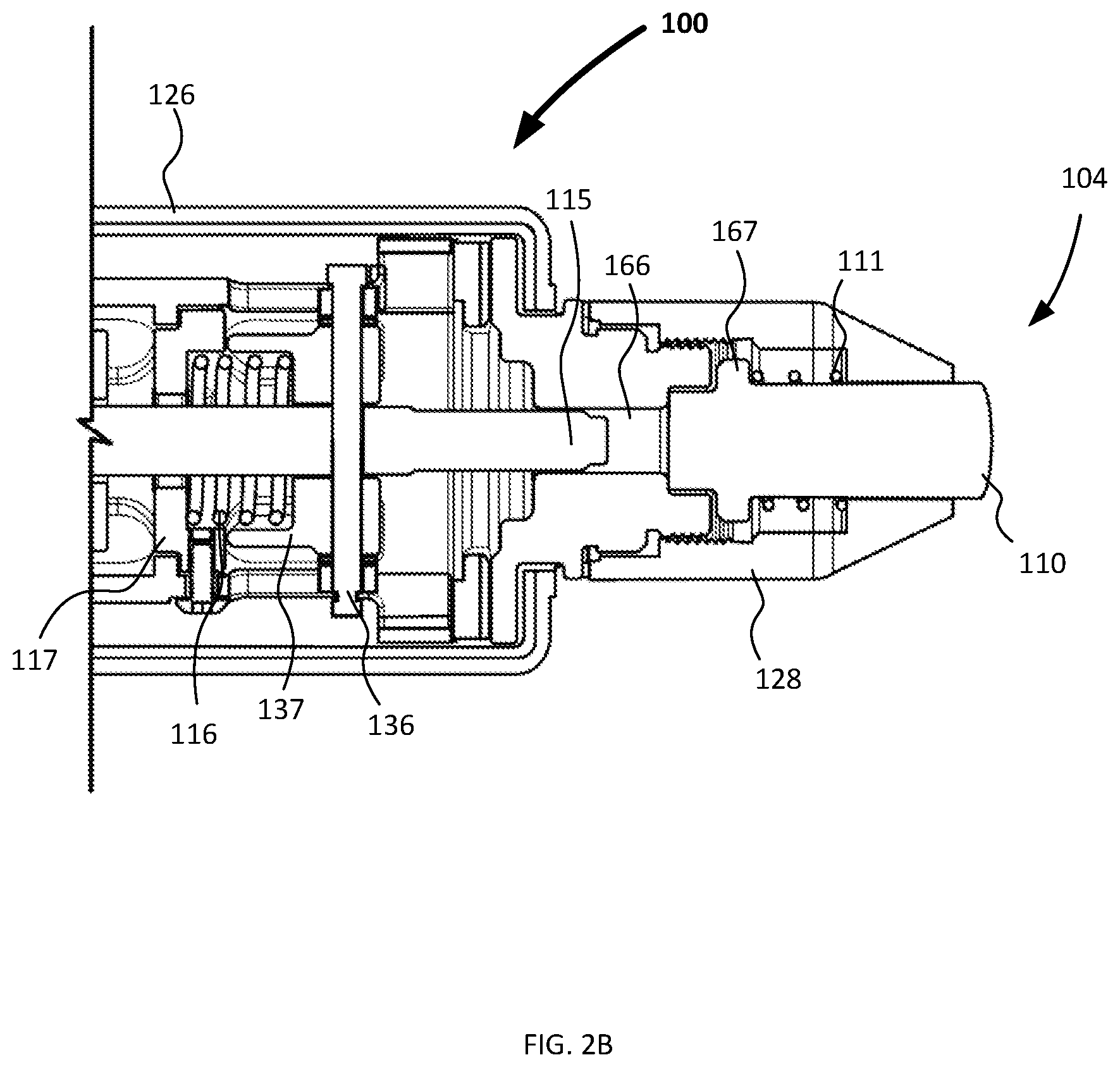 Patent US12508197 Figure 4 – Personal use extracorporeal low intensity acoustic or shock wave mechanical tip and methods of use