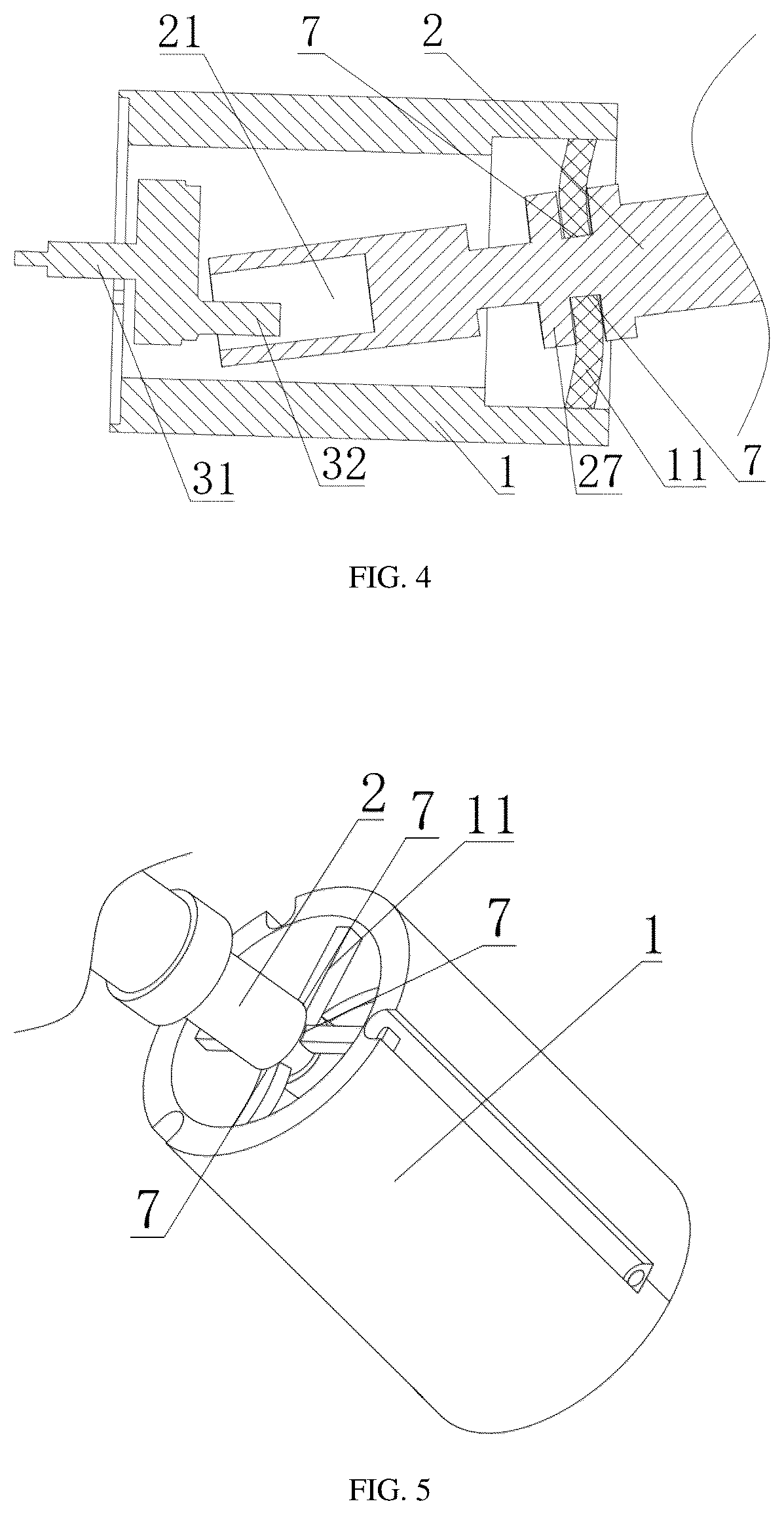 Patent US12508200 Figure 3 – Oscillating-drive mechanism for massager