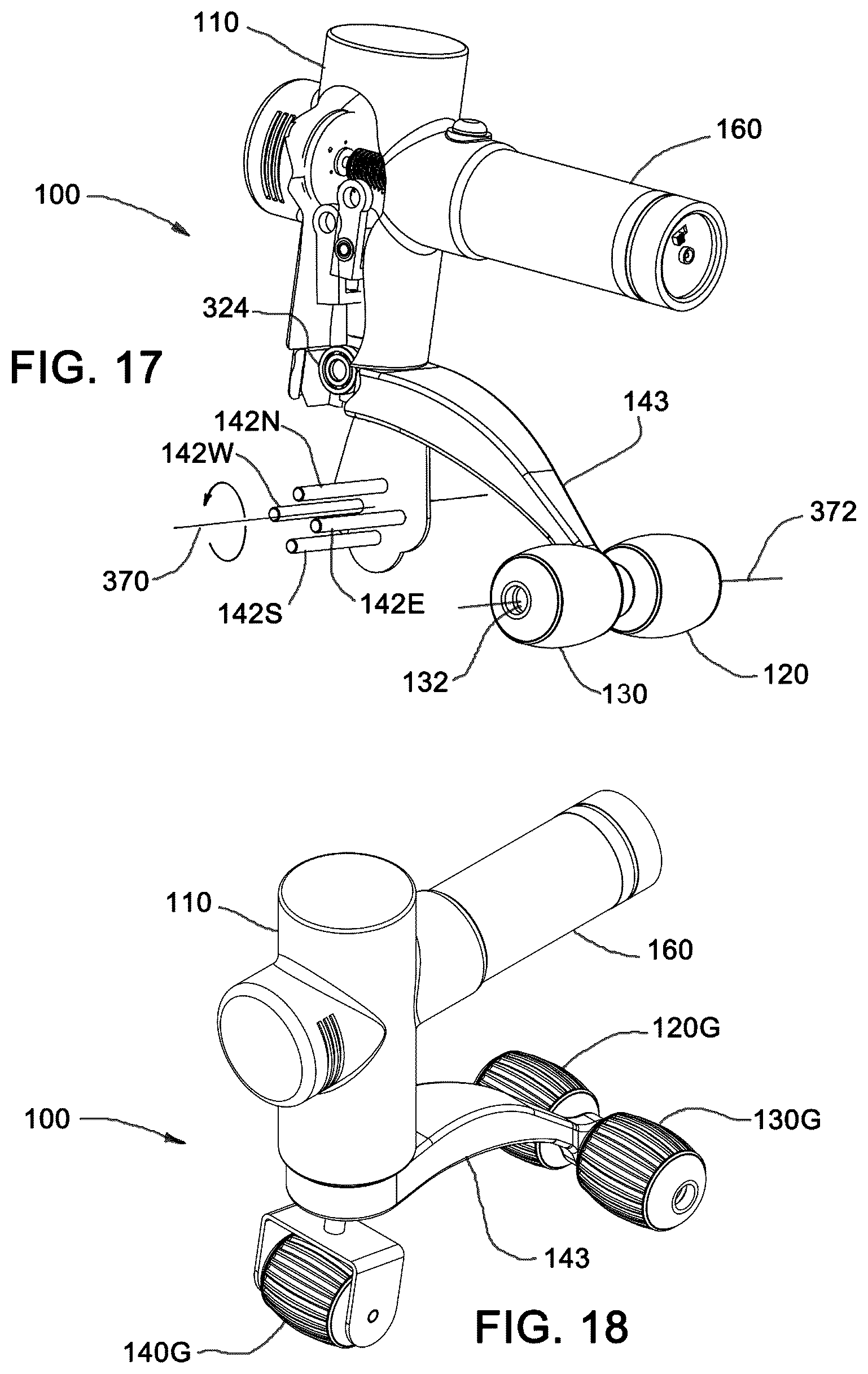 Patent US12508201 Figure 11 – Multi-axis massage gun