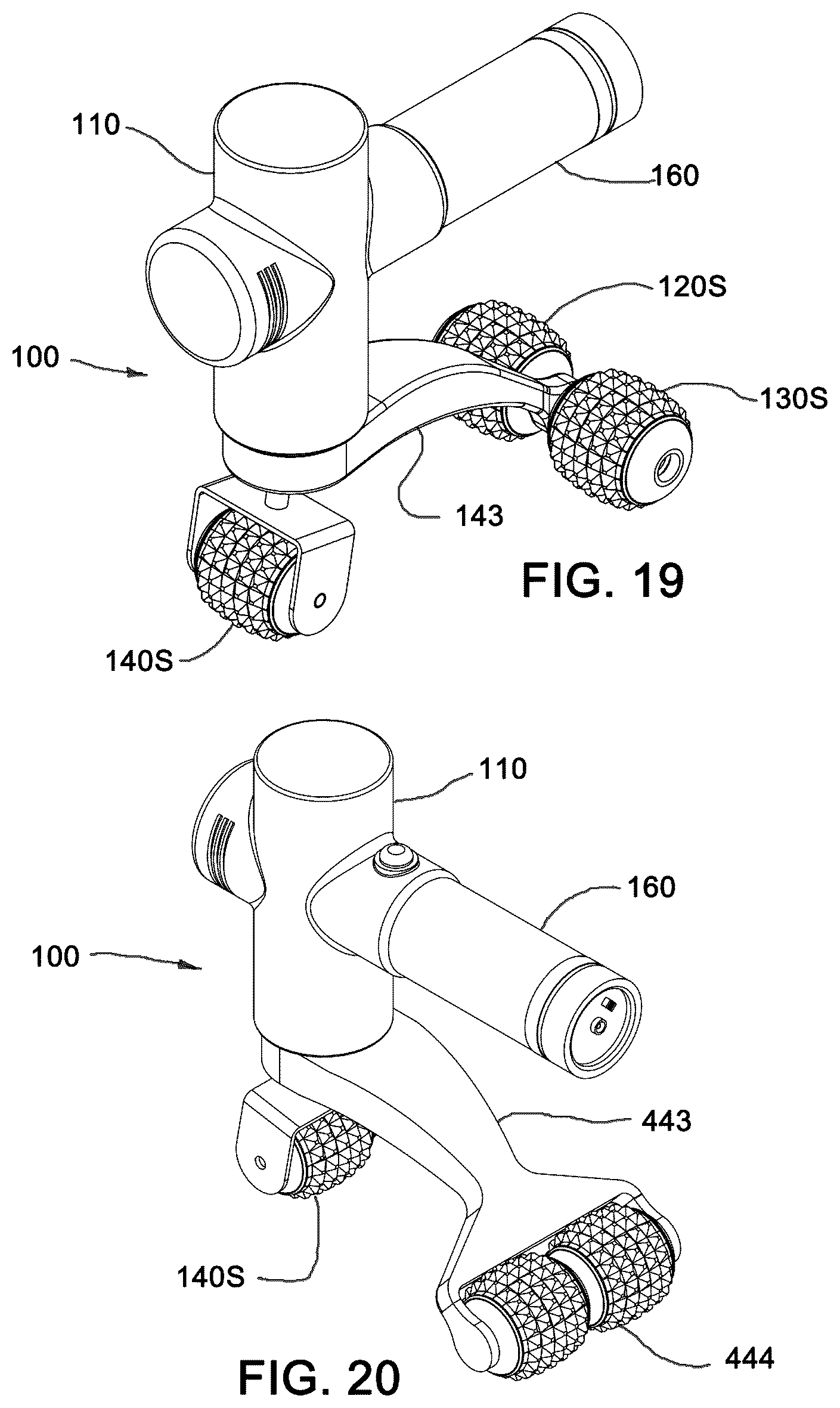 Patent US12508201 Figure 12 – Multi-axis massage gun