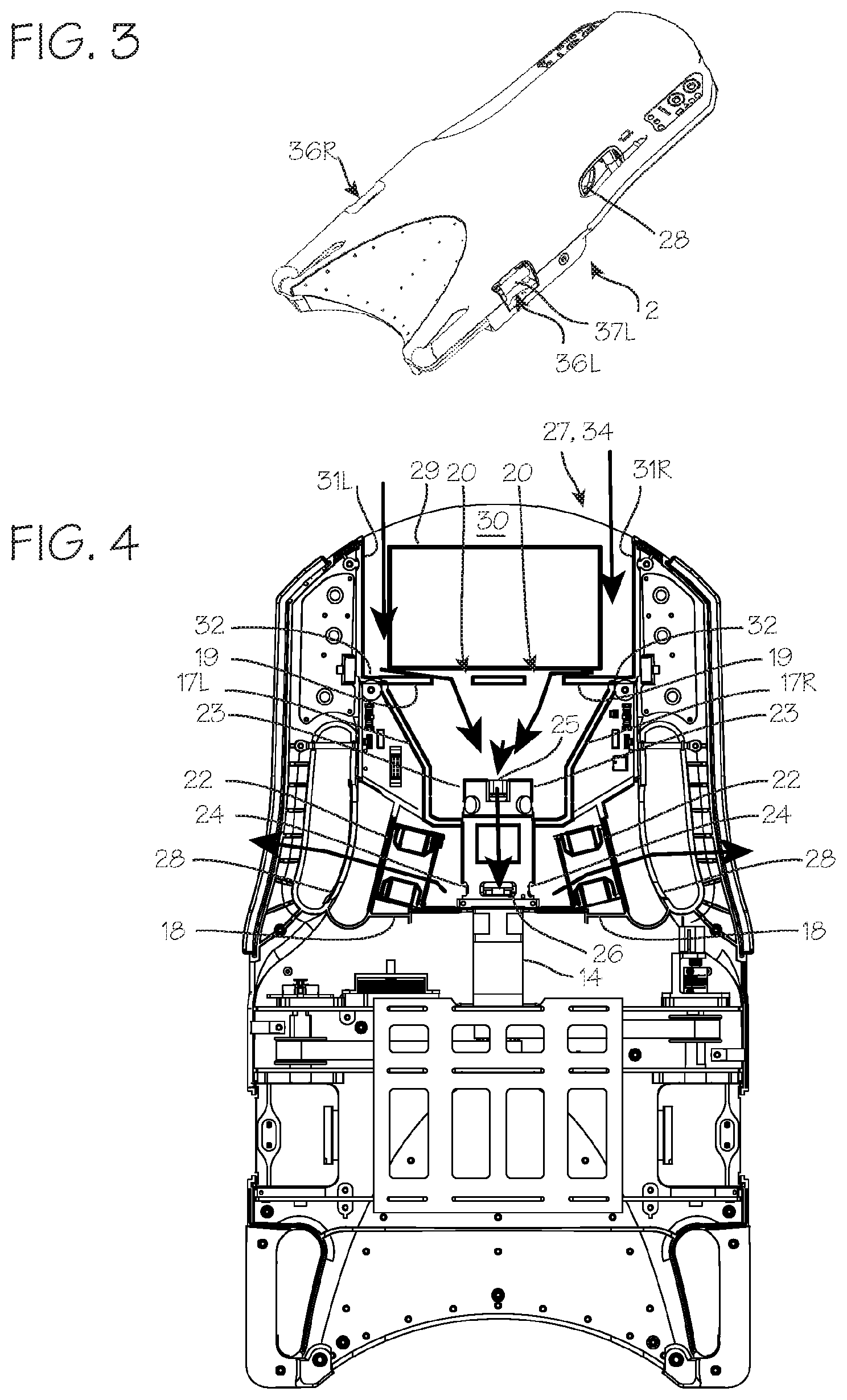 Patent US12508203 Figure 3 – CPR compression device with cooling system and battery removal detection