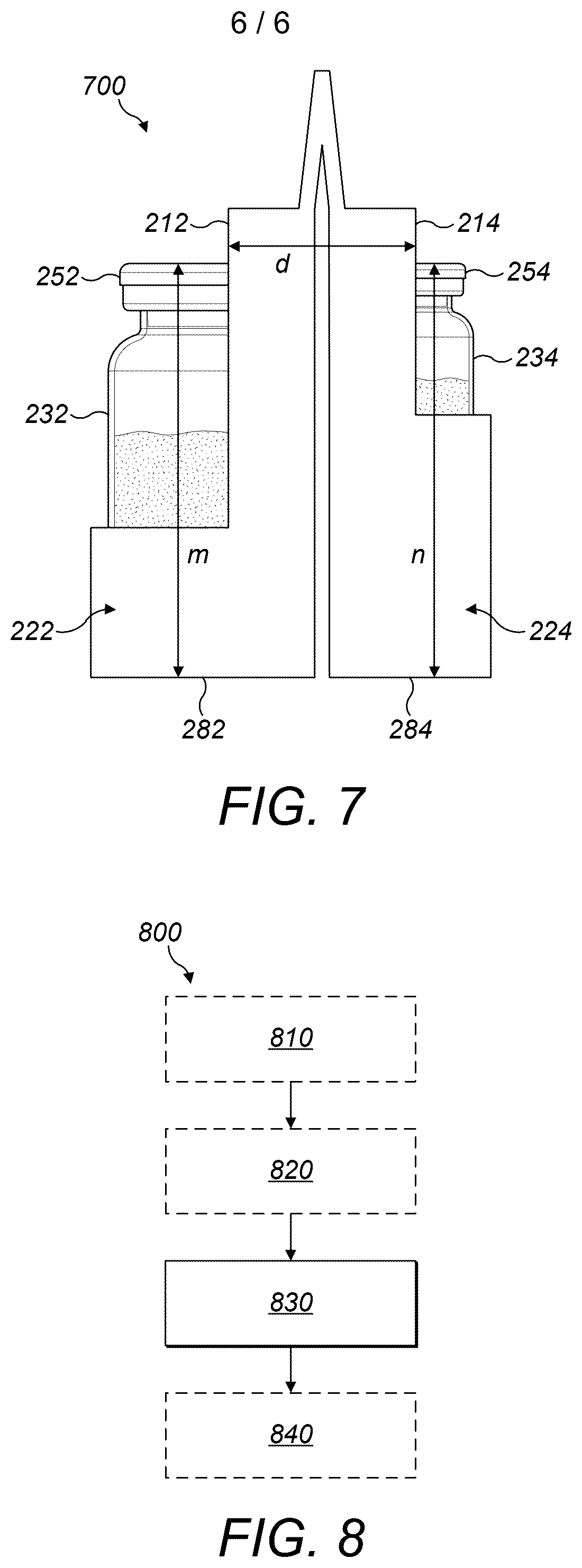 Patent US12508206 Figure 6 – Medical device for preparation of a medicament
