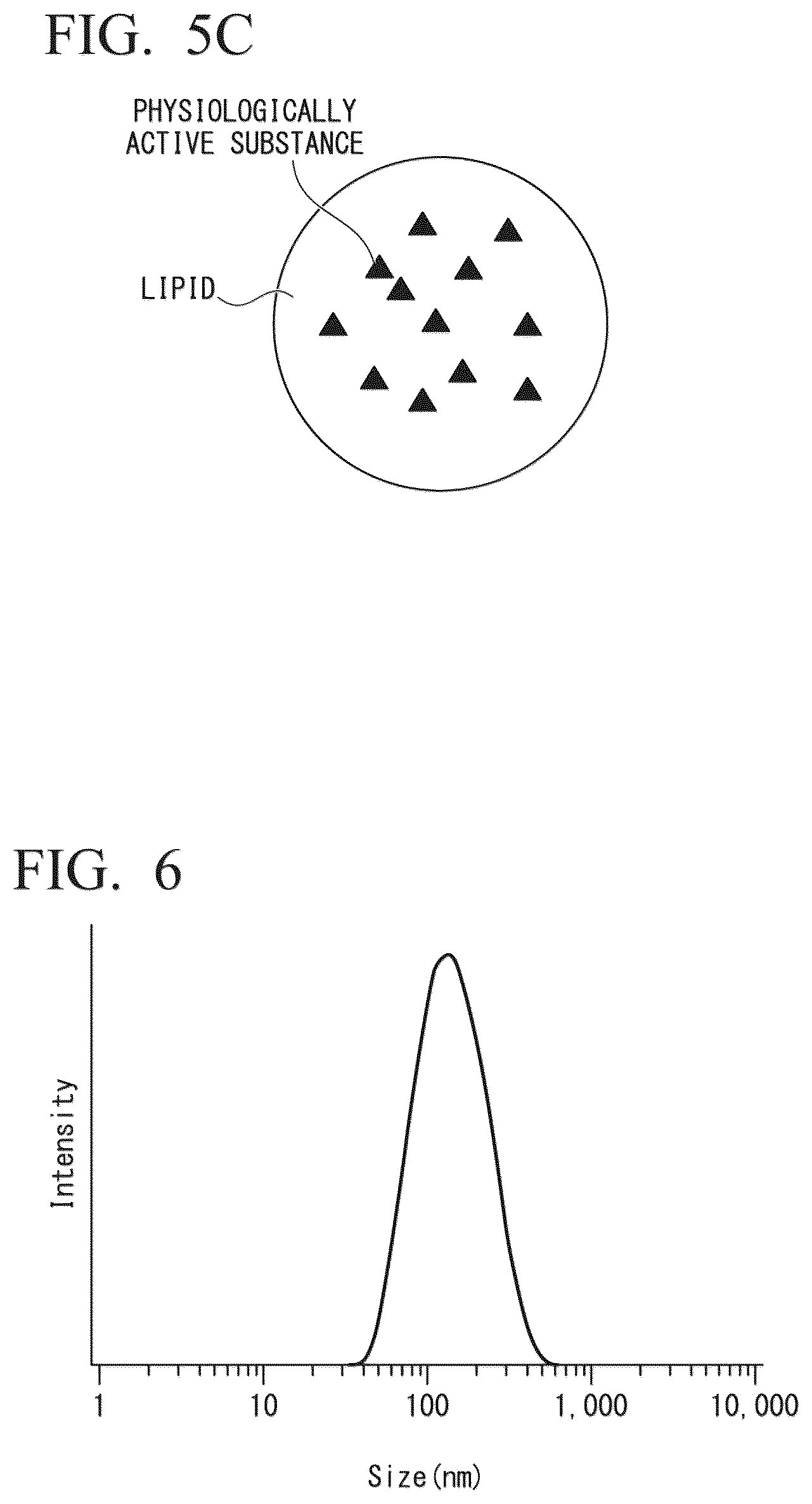 Patent US12508223 Figure 4 – Particle containing lipid nanoparticles and method for producing same