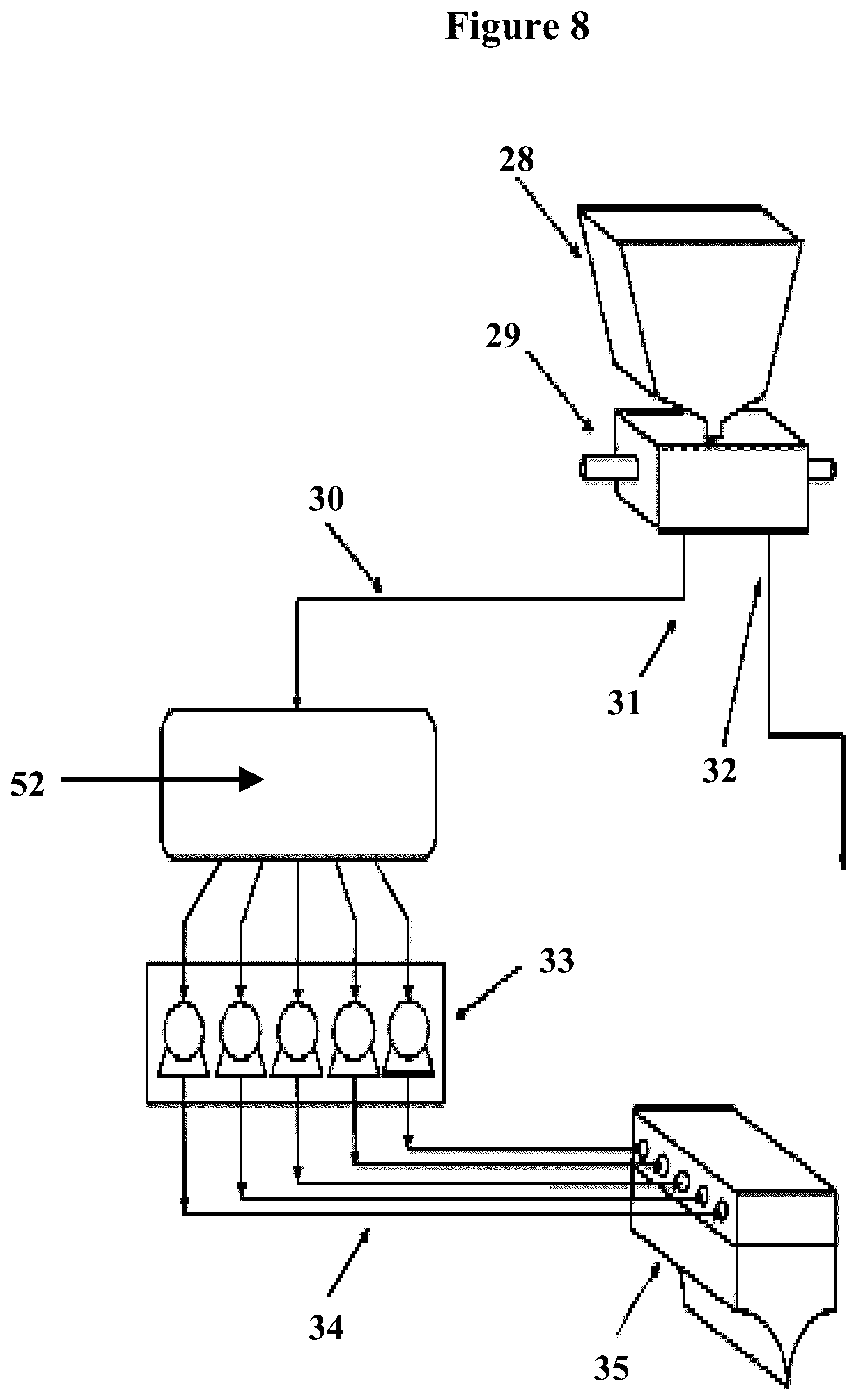 Patent US12508232 Figure 8 – Pre-filling system to eliminate bubbles inside capsules having a solid dosage forms within said capsules