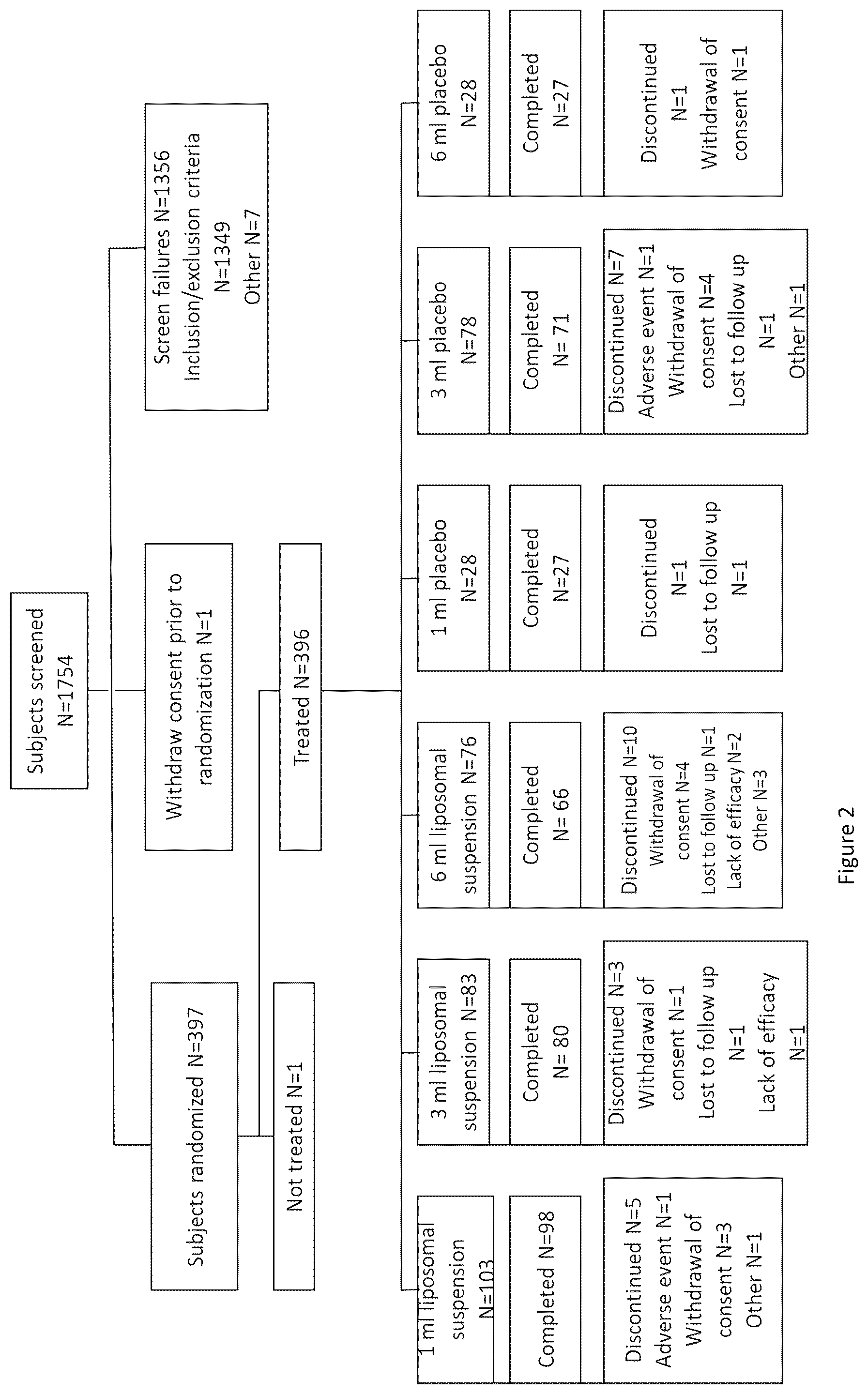 Patent US12508272 Figure 2 – Long-acting liposomal composition for treatment of pain in articular disorders