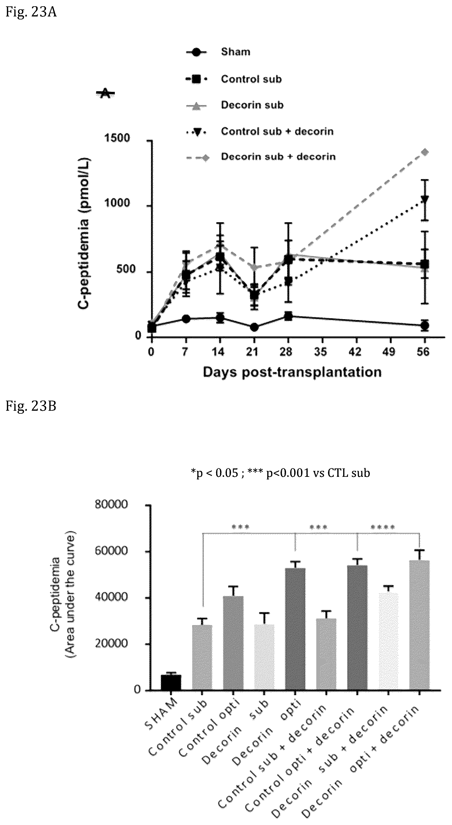 Patent US12508301 Figure 13 – Decorin for its use in the treatment of diabetes
