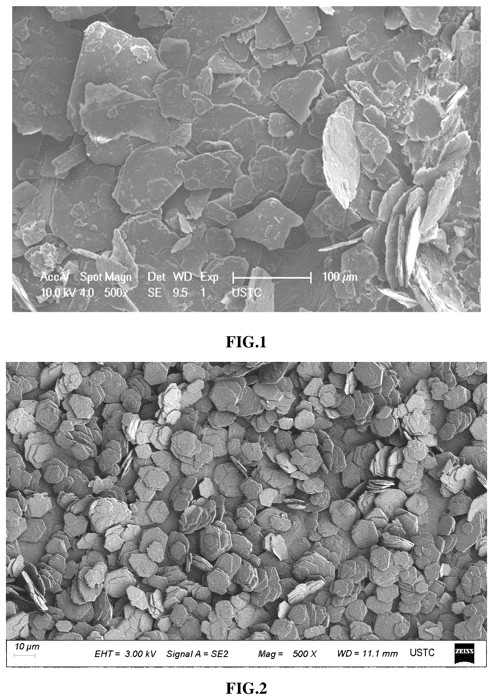 Patent US12508314 Figure 1 – Homogeneous pharmaceutical excipient sodium stearyl fumarate with flaky structure and preparation method thereof
