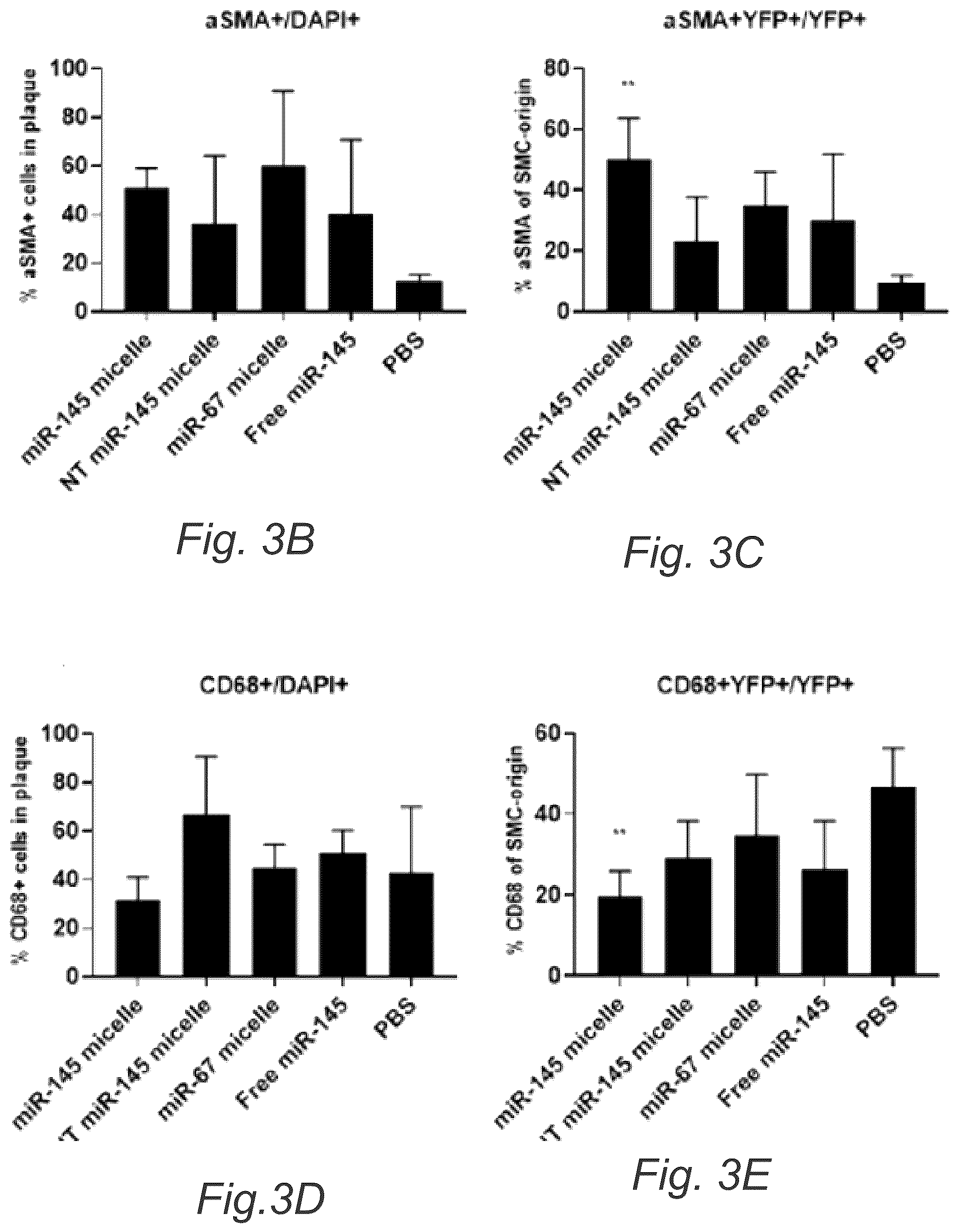 Patent US12508322 Figure 5 – MIR-145 micelles for mitigating atherosclerosis