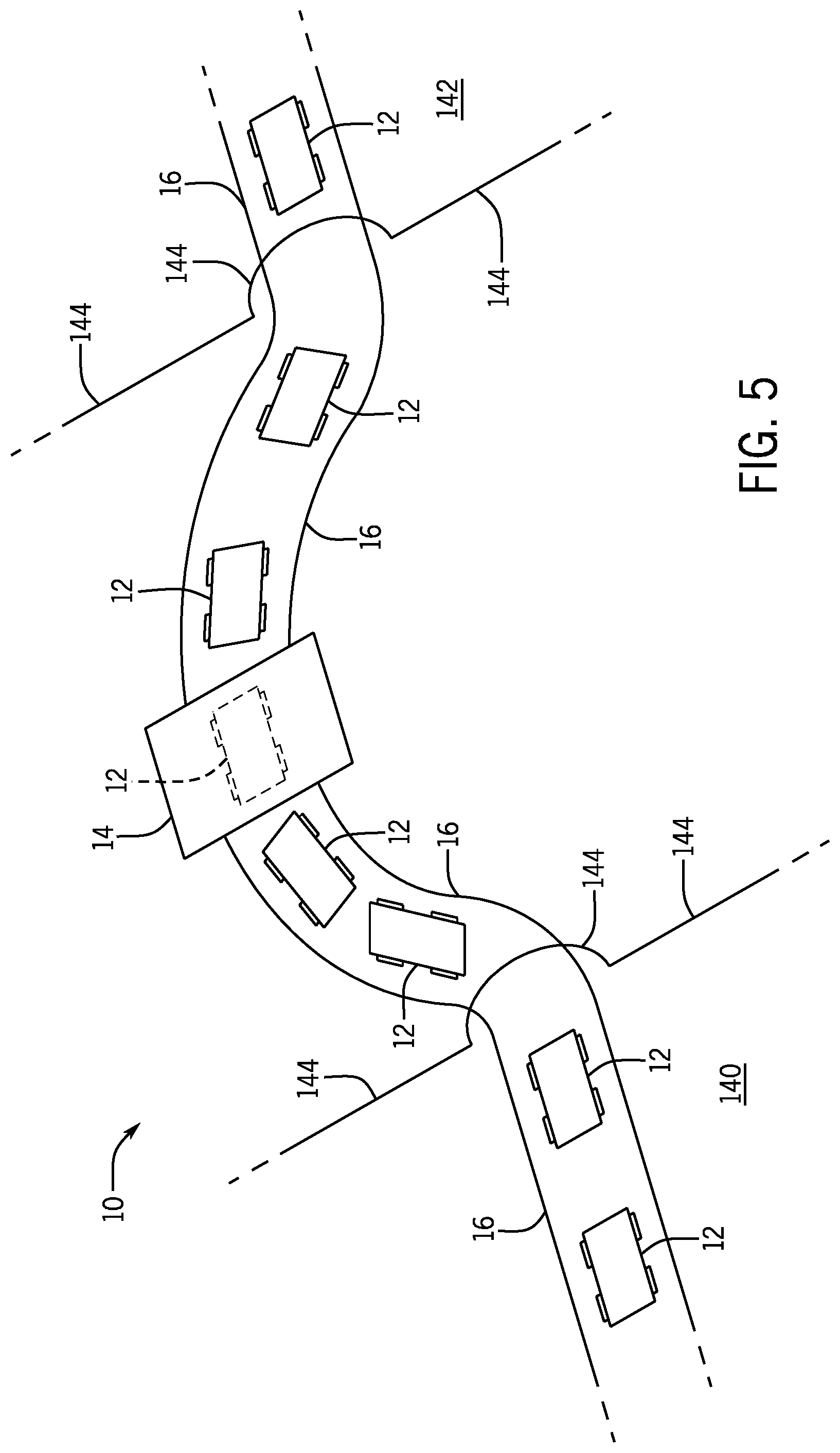 Patent US12508331 Figure 5 – Systems and methods for sanitizing amusement park equipment