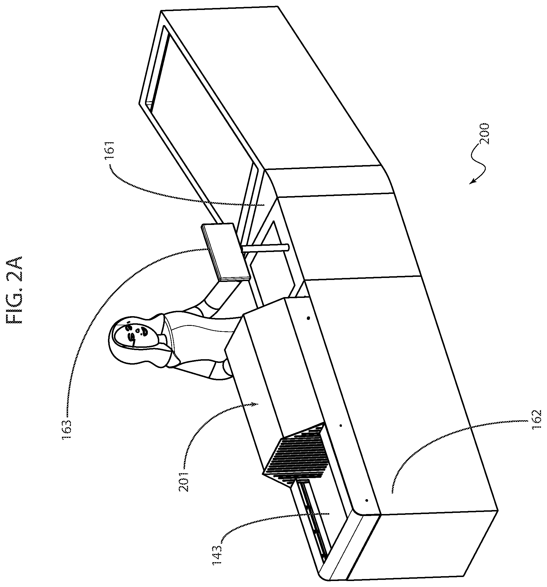 Patent US12508332 Figure 4 – Sanitizing light assembly and conveyor system