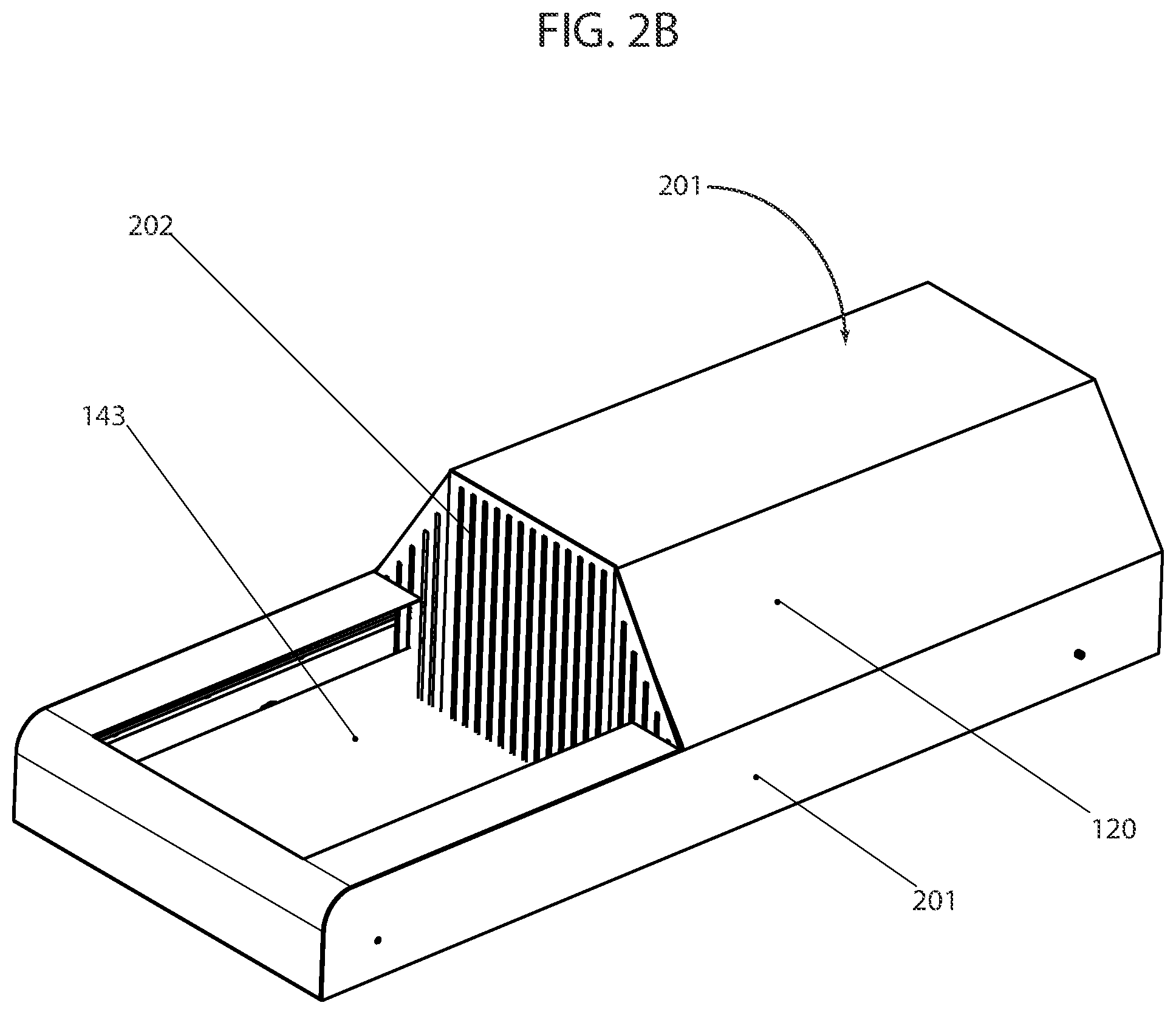 Patent US12508332 Figure 5 – Sanitizing light assembly and conveyor system