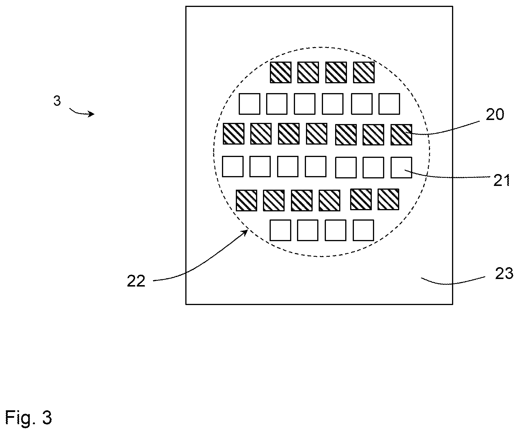 Patent US12508340 Figure 3 – Lighting device for disinfecting air in an environment