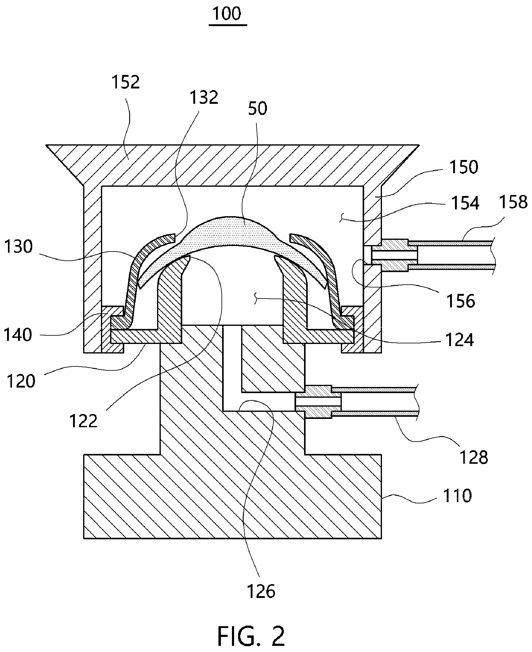 Patent US12508346 Figure 2 – Multilayer cornea harvesting apparatus and cornea harvesting method using same