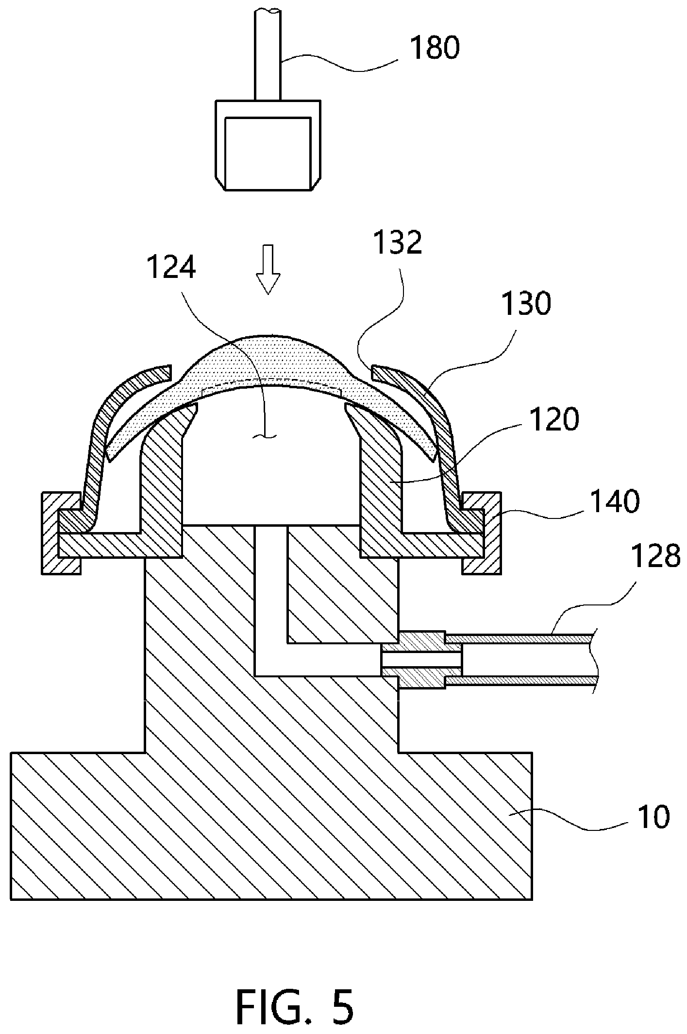 Patent US12508346 Figure 5 – Multilayer cornea harvesting apparatus and cornea harvesting method using same
