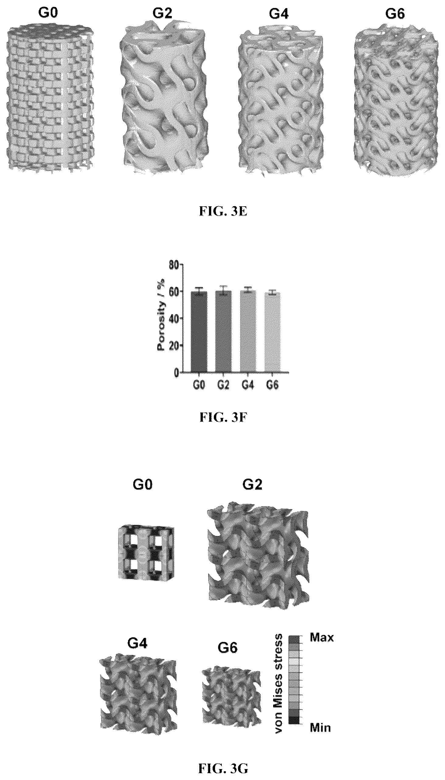 Patent US12508348 Figure 3 – Scaffold comprising surface hyperboloid structure, methods for fabrication and use thereof
