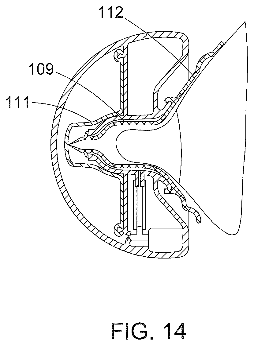 Patent US12508350 Figure 8 – Breast pump