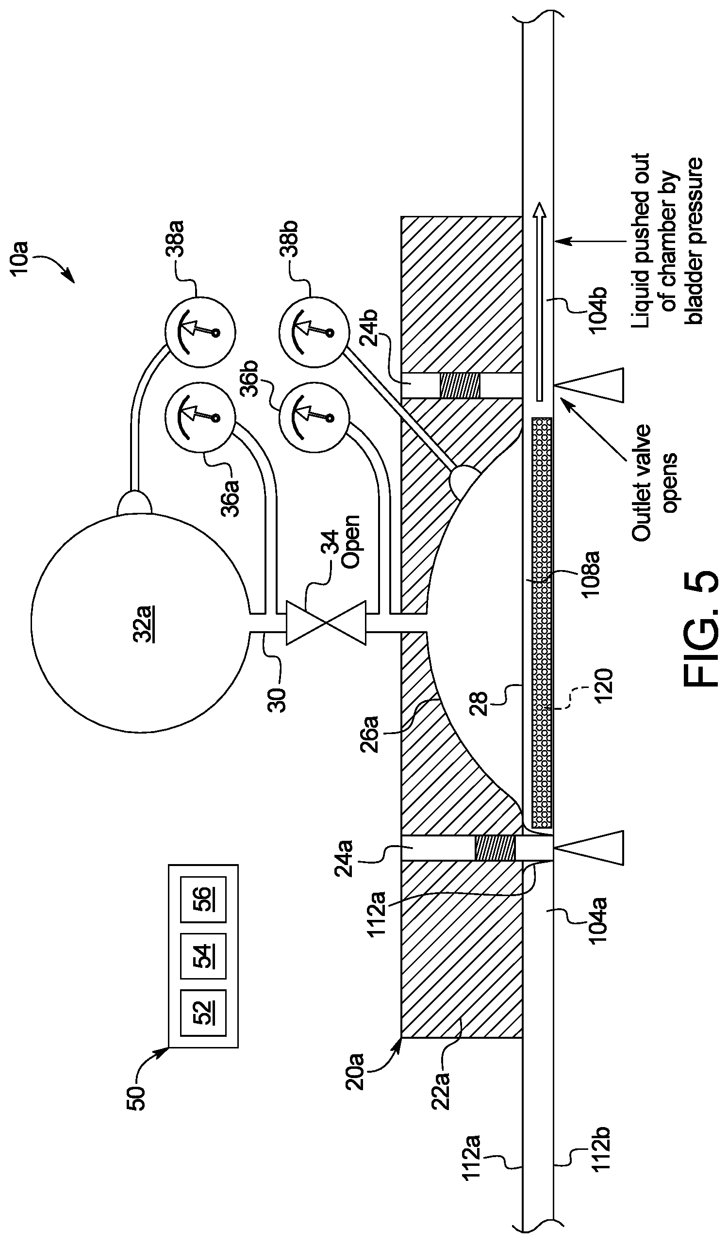 Patent US12508353 Figure 5 – Peritoneal dialysis system using ideal gas law