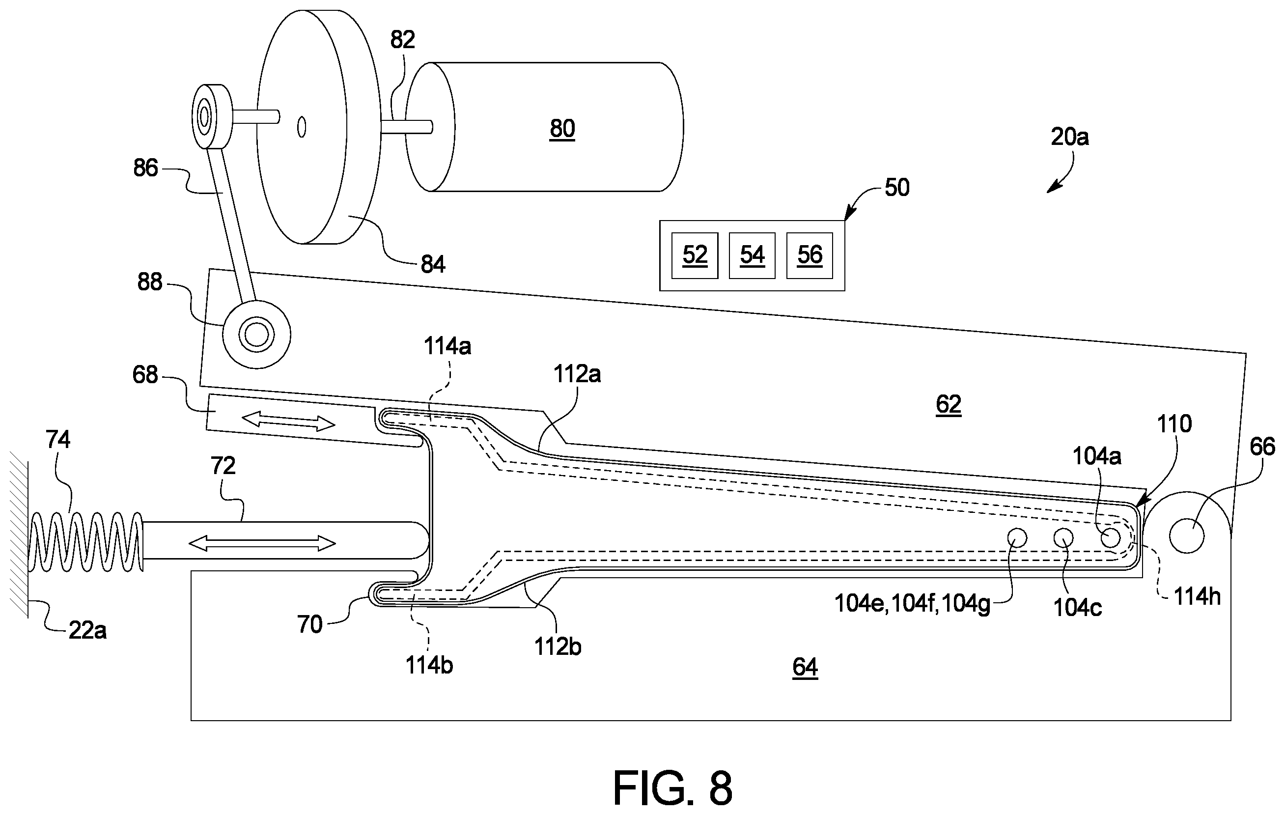 Patent US12508353 Figure 8 – Peritoneal dialysis system using ideal gas law