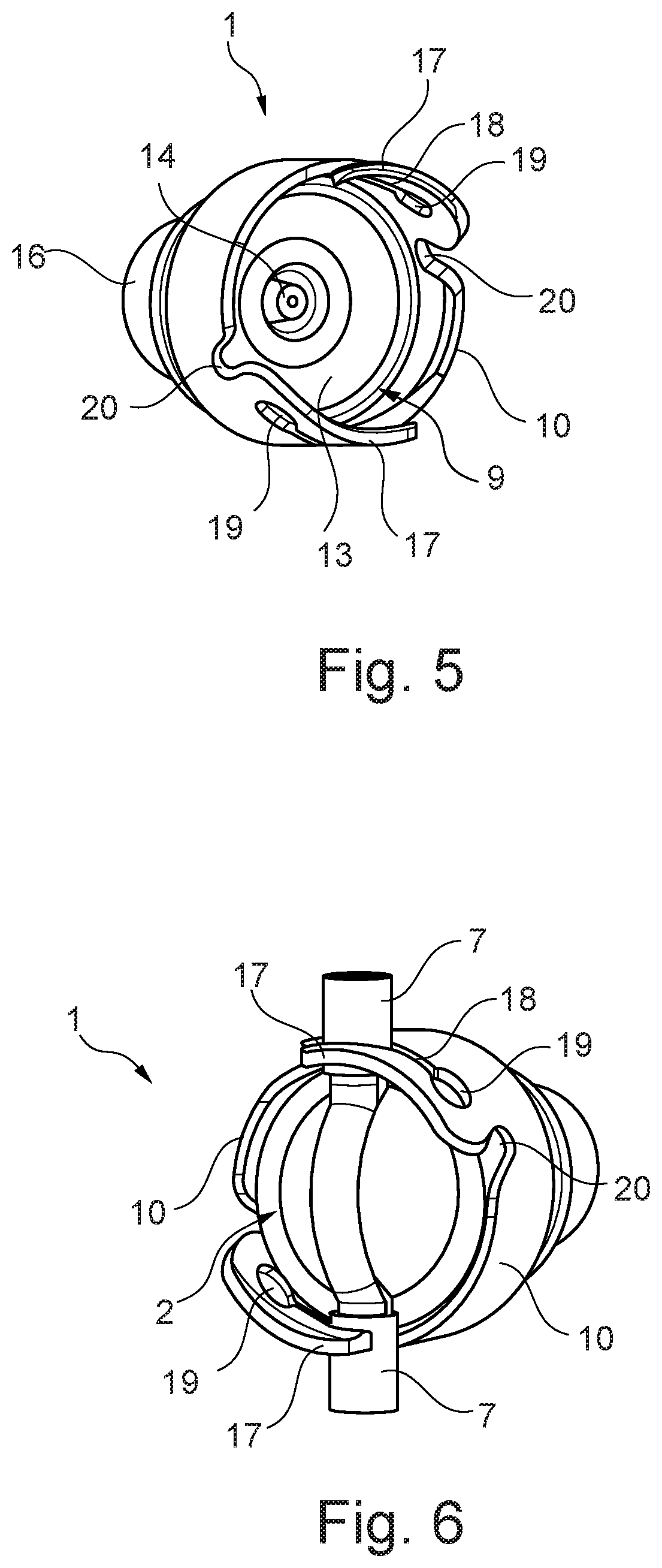Patent US12508356 Figure 3 – Pressure cell holder for an extracorporeal blood treatment machine