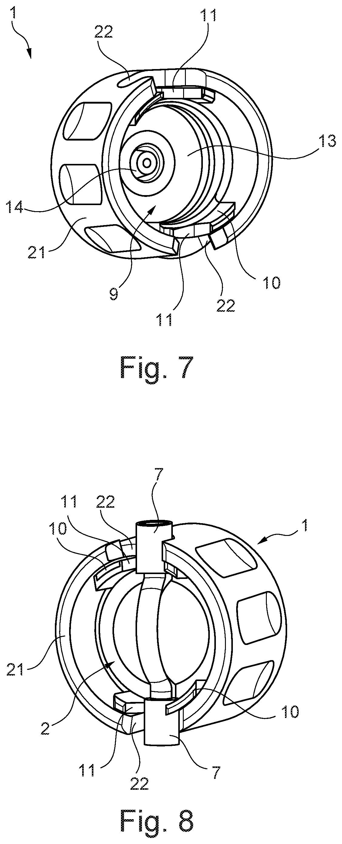Patent US12508356 Figure 4 – Pressure cell holder for an extracorporeal blood treatment machine