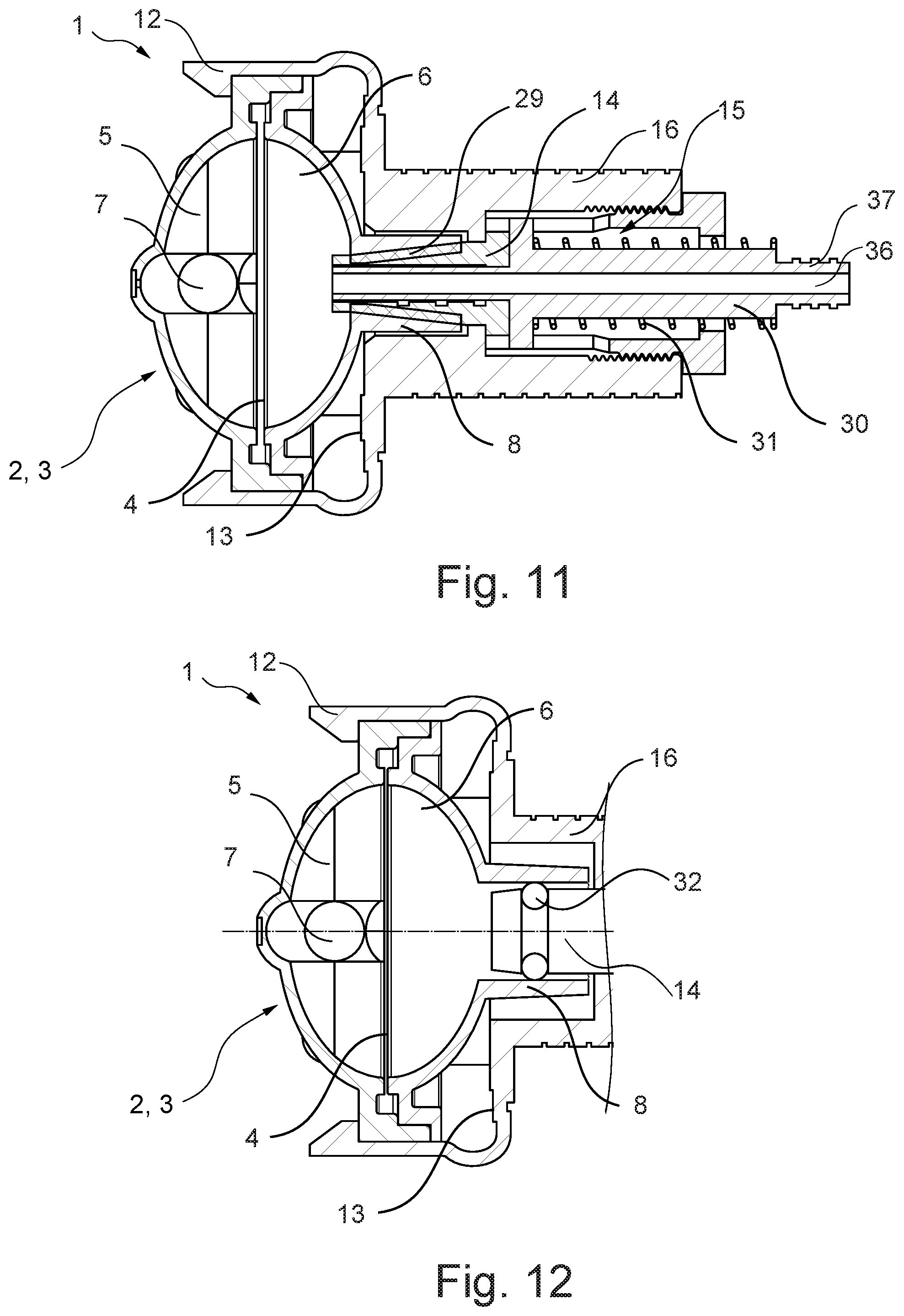 Patent US12508356 Figure 6 – Pressure cell holder for an extracorporeal blood treatment machine