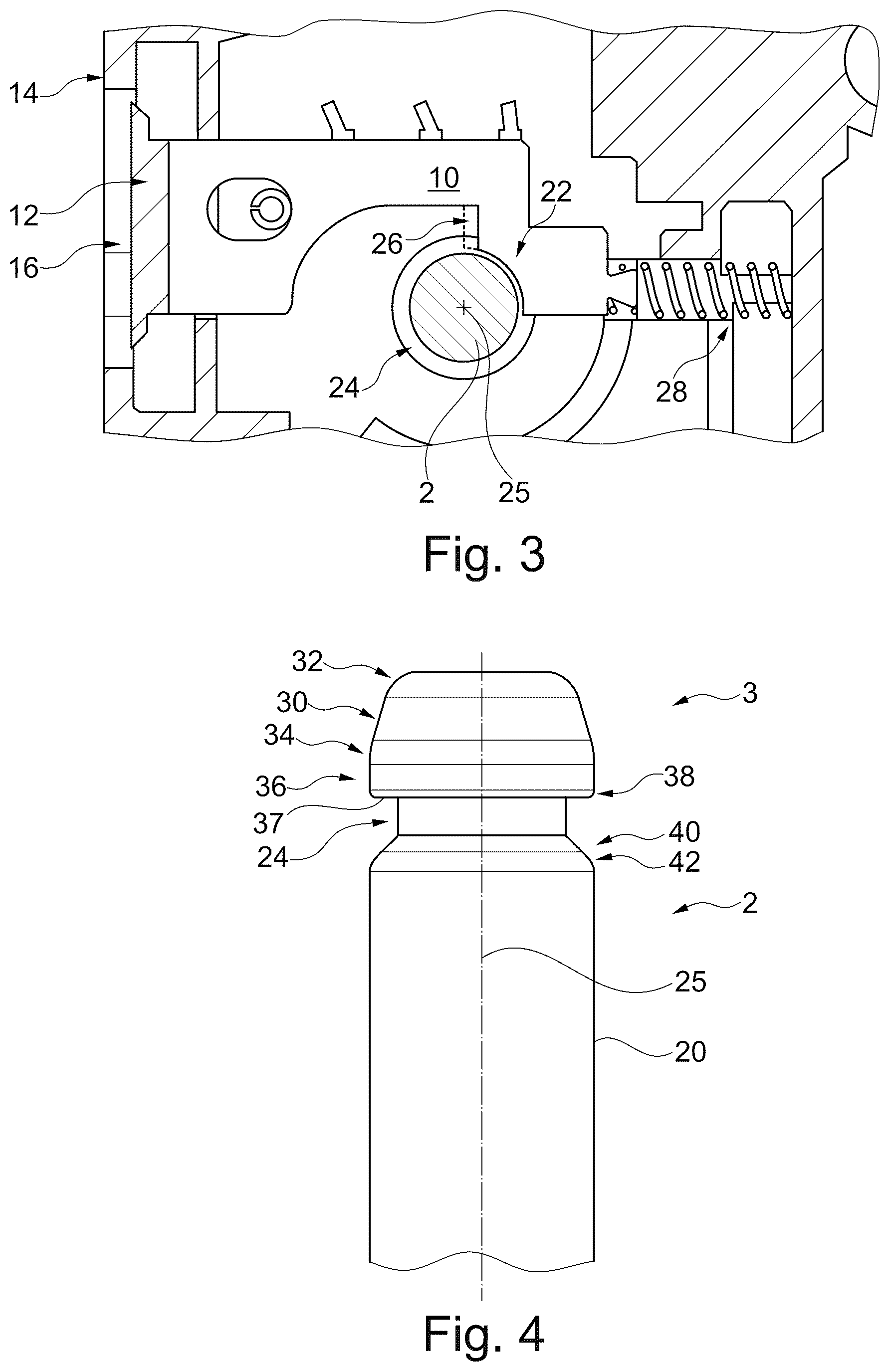 Patent US12508357 Figure 2 – Attachment and securing device of the rotor of a peristaltic blood pump