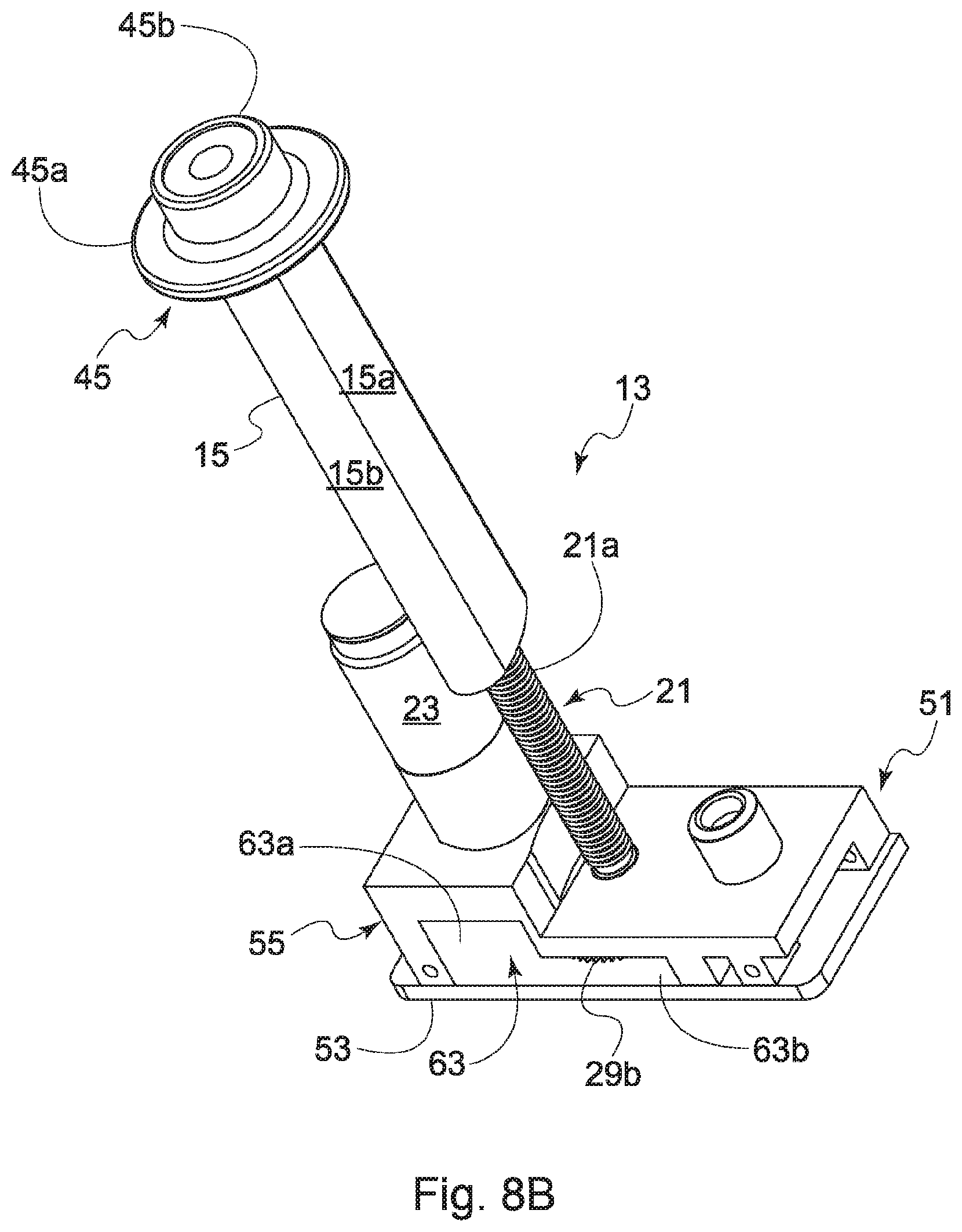 Patent US12508359 Figure 8 – Portable pump for drug infusion through a syringe removably engaged in the pump