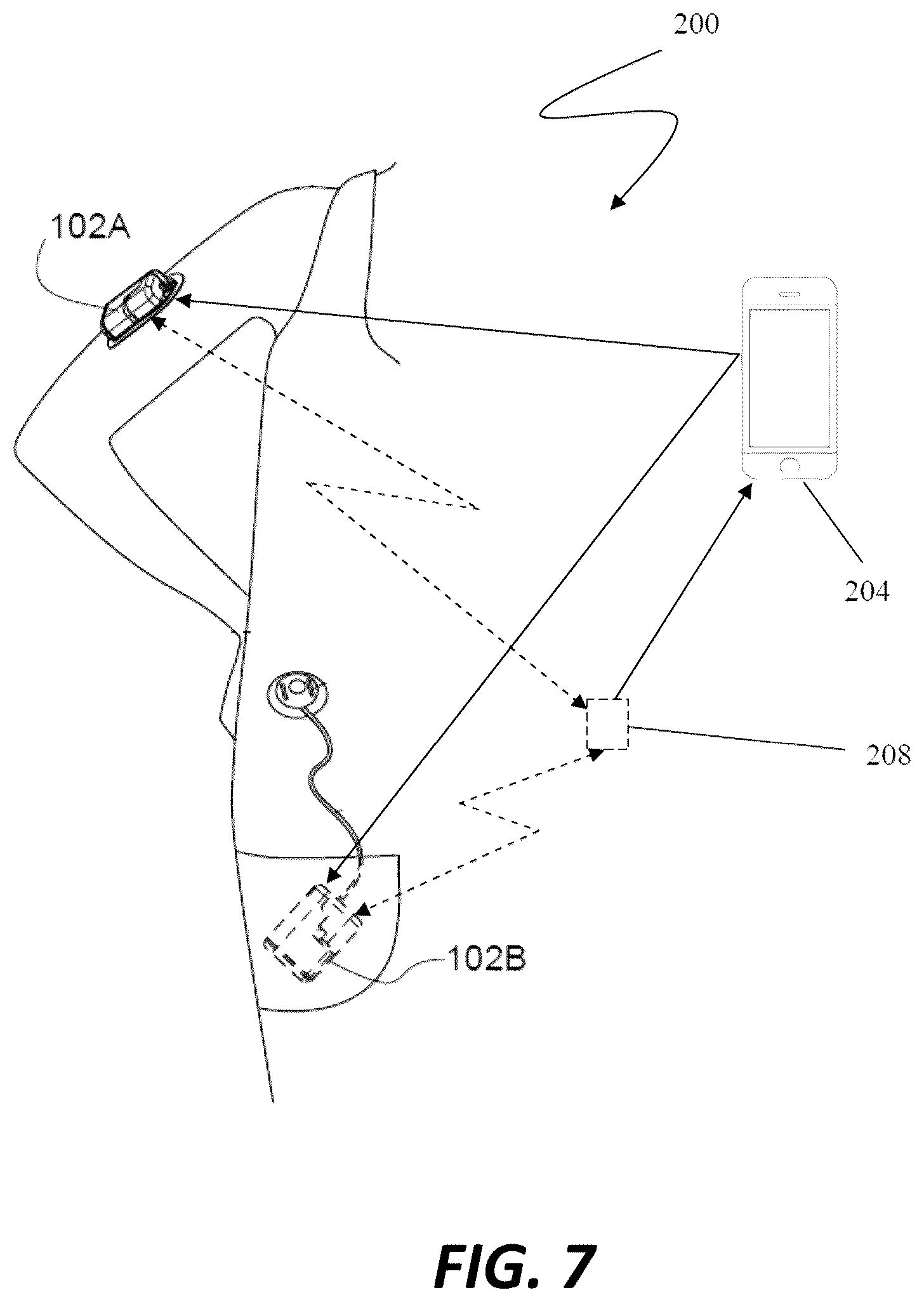 Patent US12508365 Figure 7 – Site tracking based on connectivity in infusion pump systems