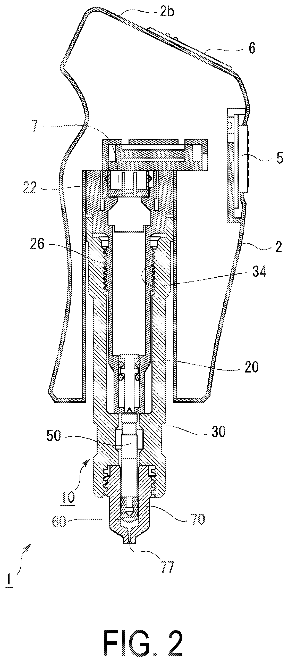 Patent US12508369 Figure 2 – Needleless injector