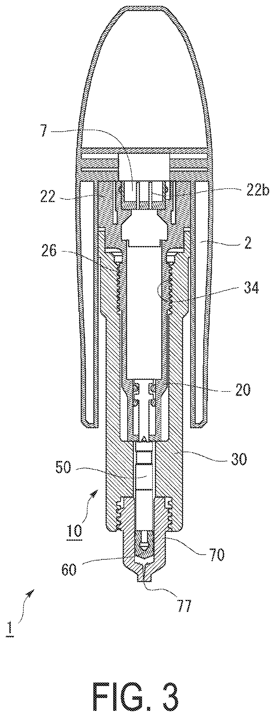 Patent US12508369 Figure 3 – Needleless injector