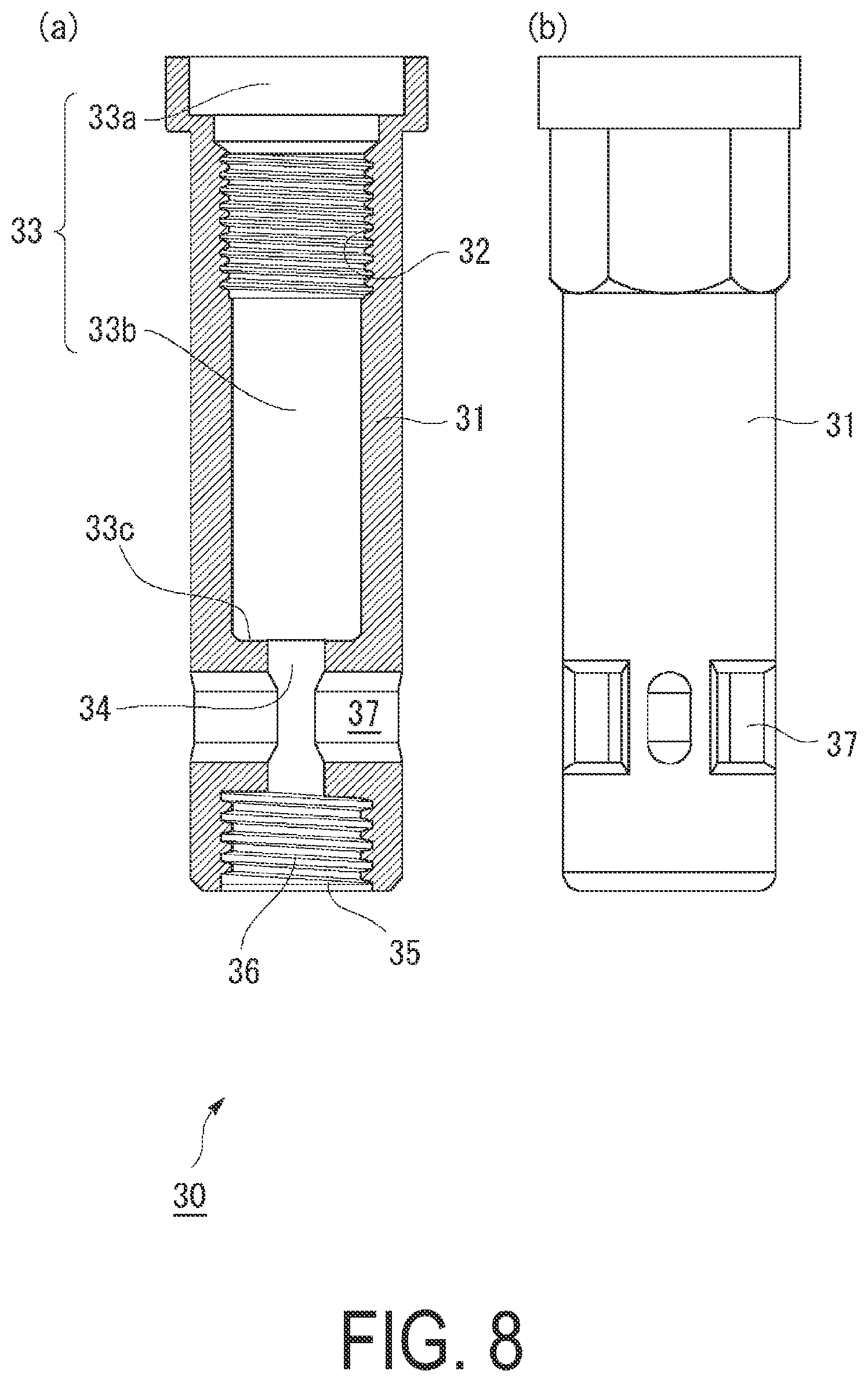 Patent US12508369 Figure 8 – Needleless injector