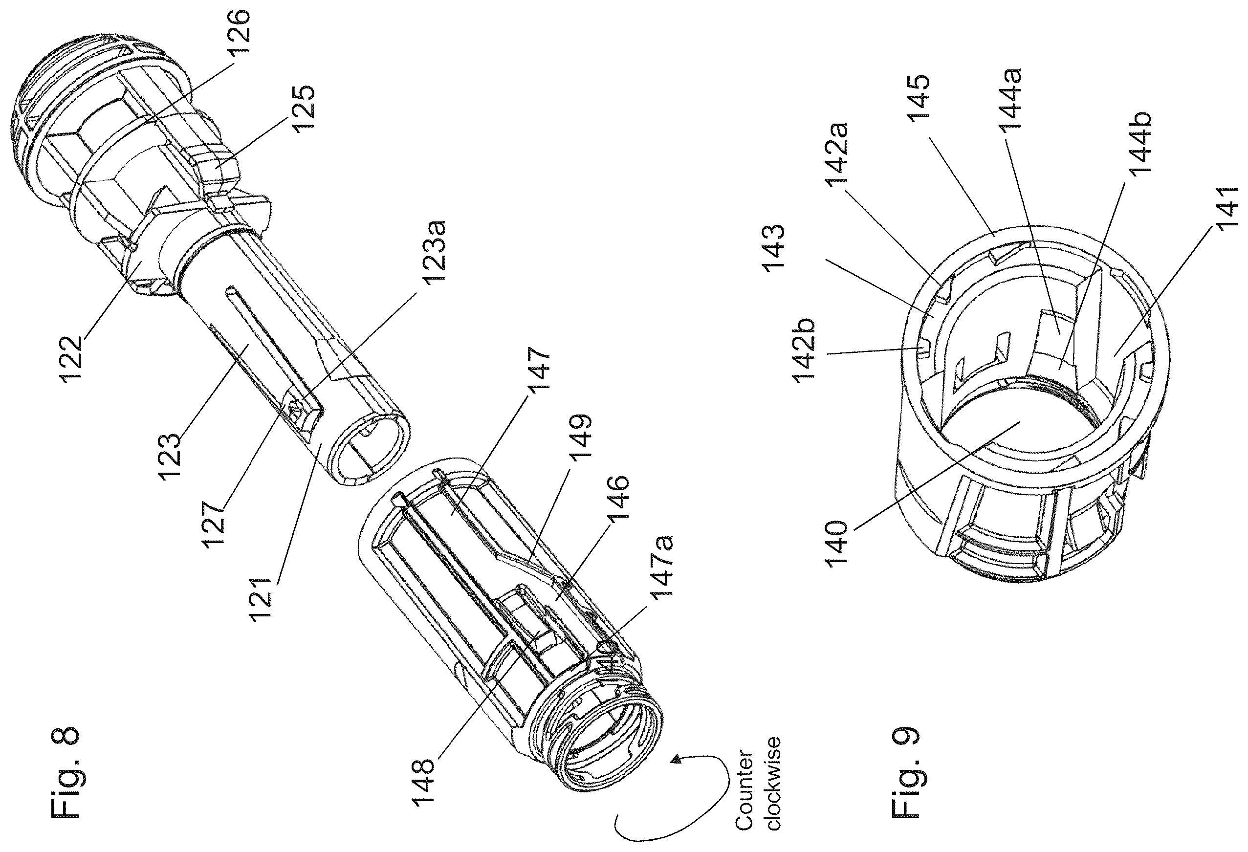Patent US12508370 Figure 6 – Sub-assembly for medicament delivery device, and medicament delivery device comprising the sub-assembly