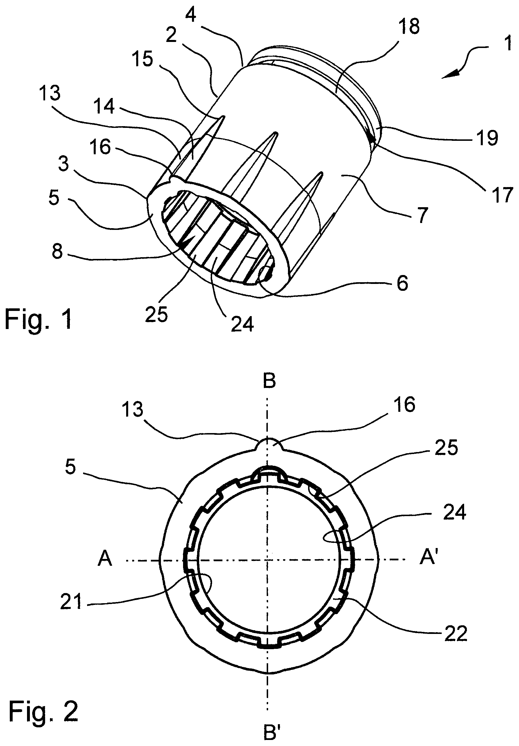 Patent US12508371 Figure 1 – Injection monitoring module