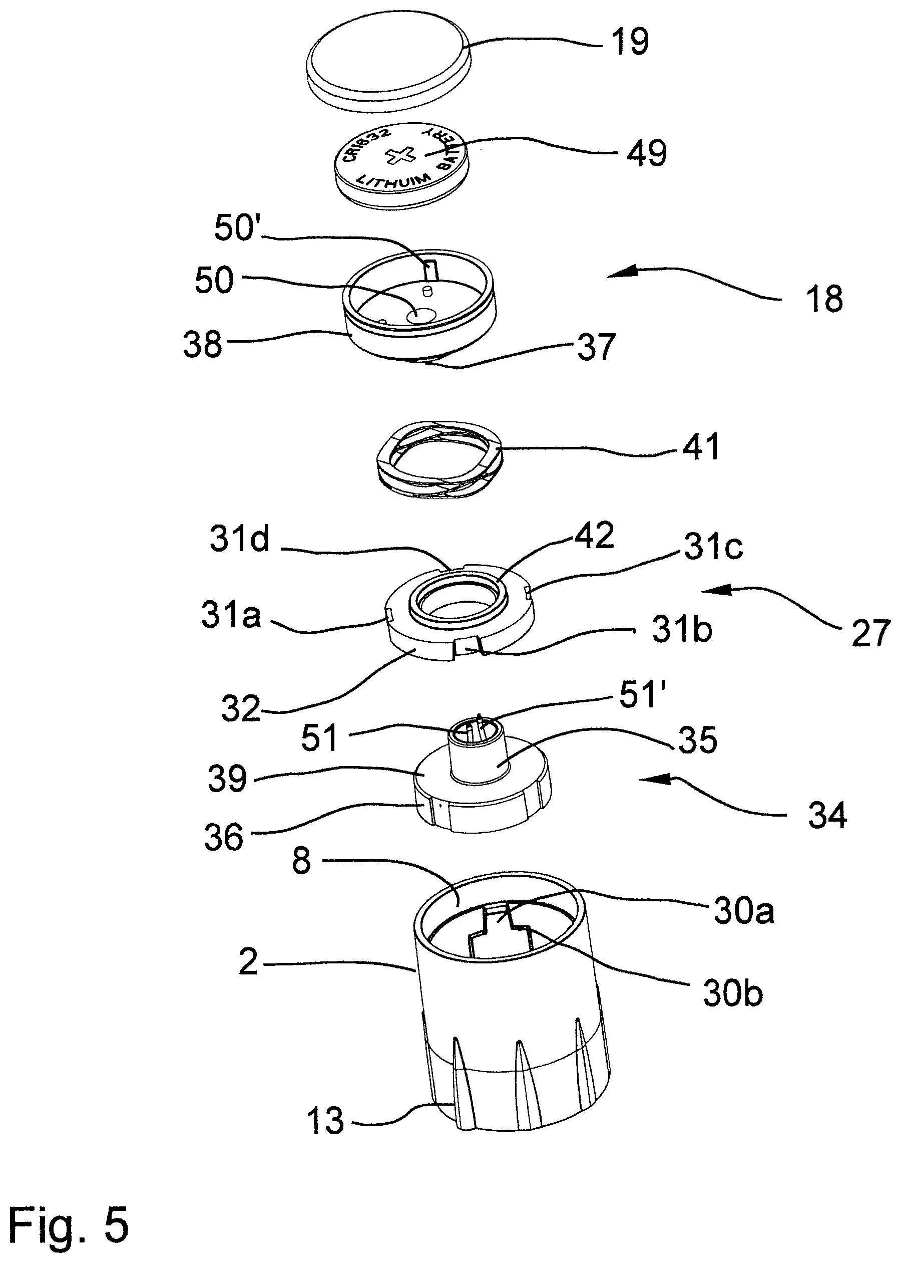 Patent US12508371 Figure 3 – Injection monitoring module