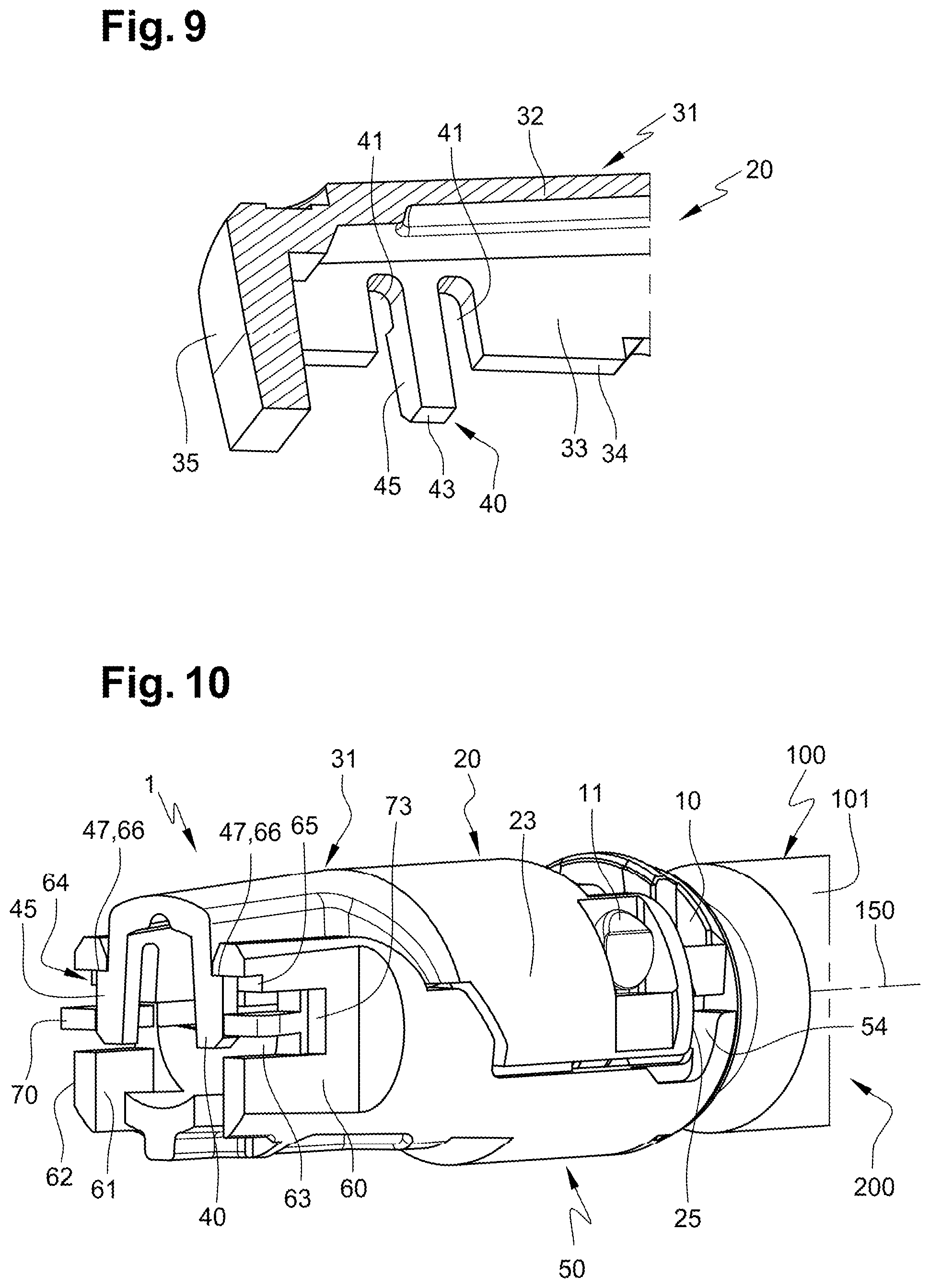 Patent US12508373 Figure 4 – Safety device for preventing needle stick injury with a needle of a medical injection device