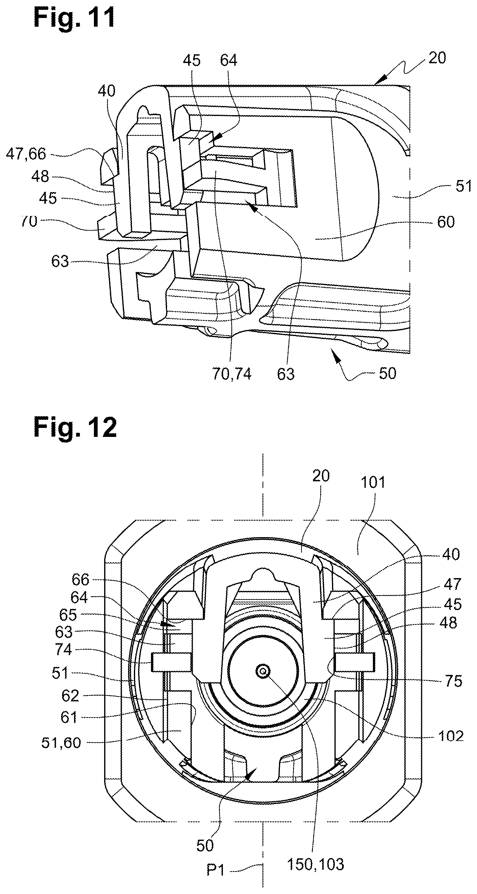 Patent US12508373 Figure 5 – Safety device for preventing needle stick injury with a needle of a medical injection device