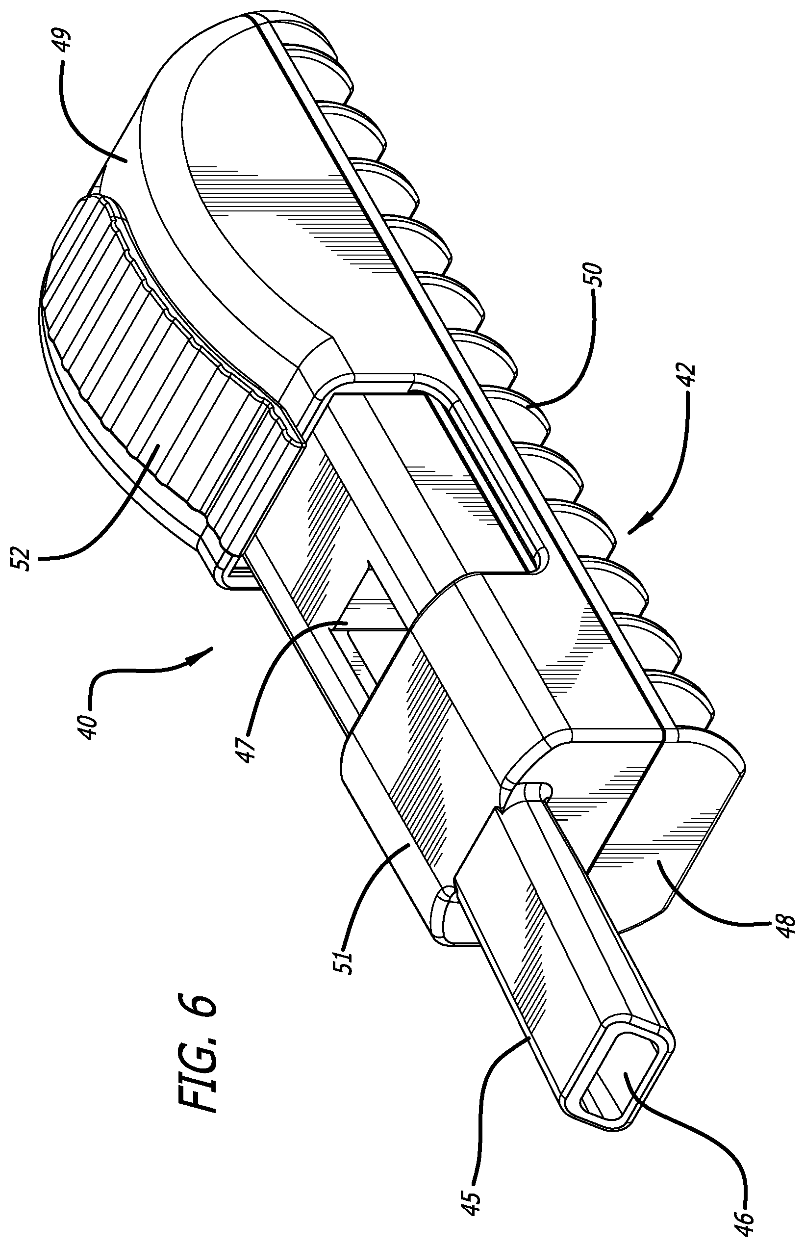 Patent US12508376 Figure 6 – Dry powder inhaler