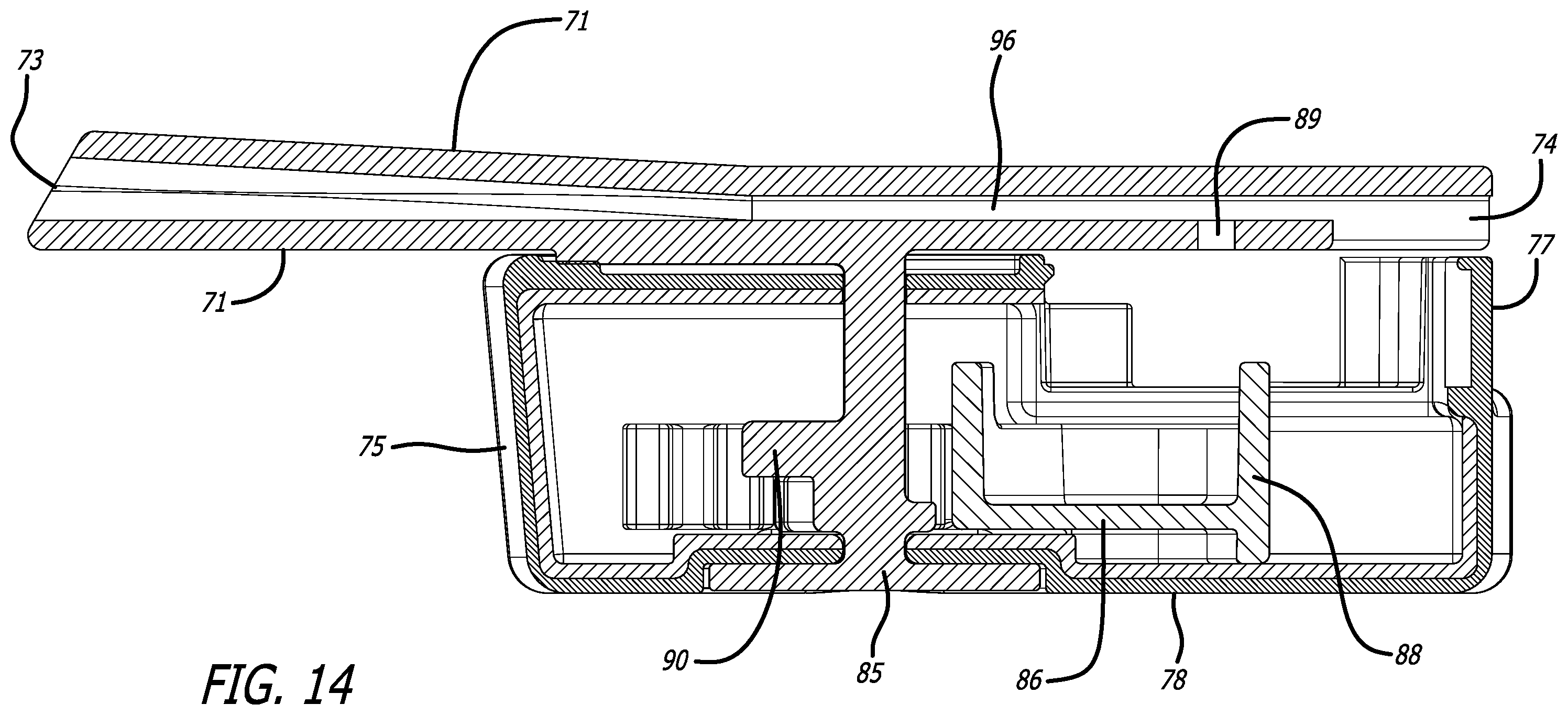 Patent US12508376 Figure 14 – Dry powder inhaler