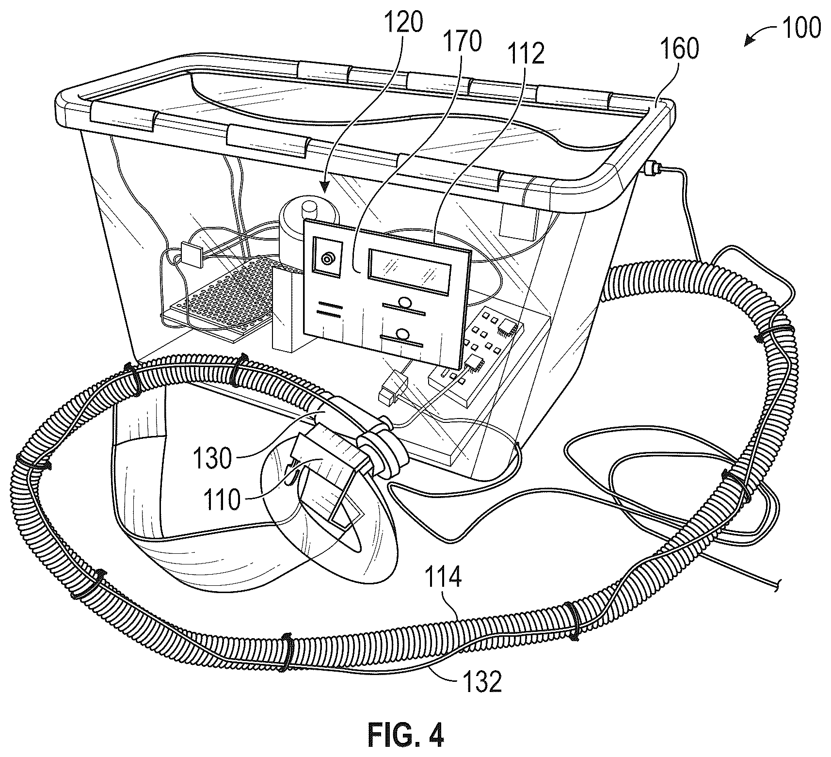 Patent US12508378 Figure 4 – Breathe assist system and breathe assist control system