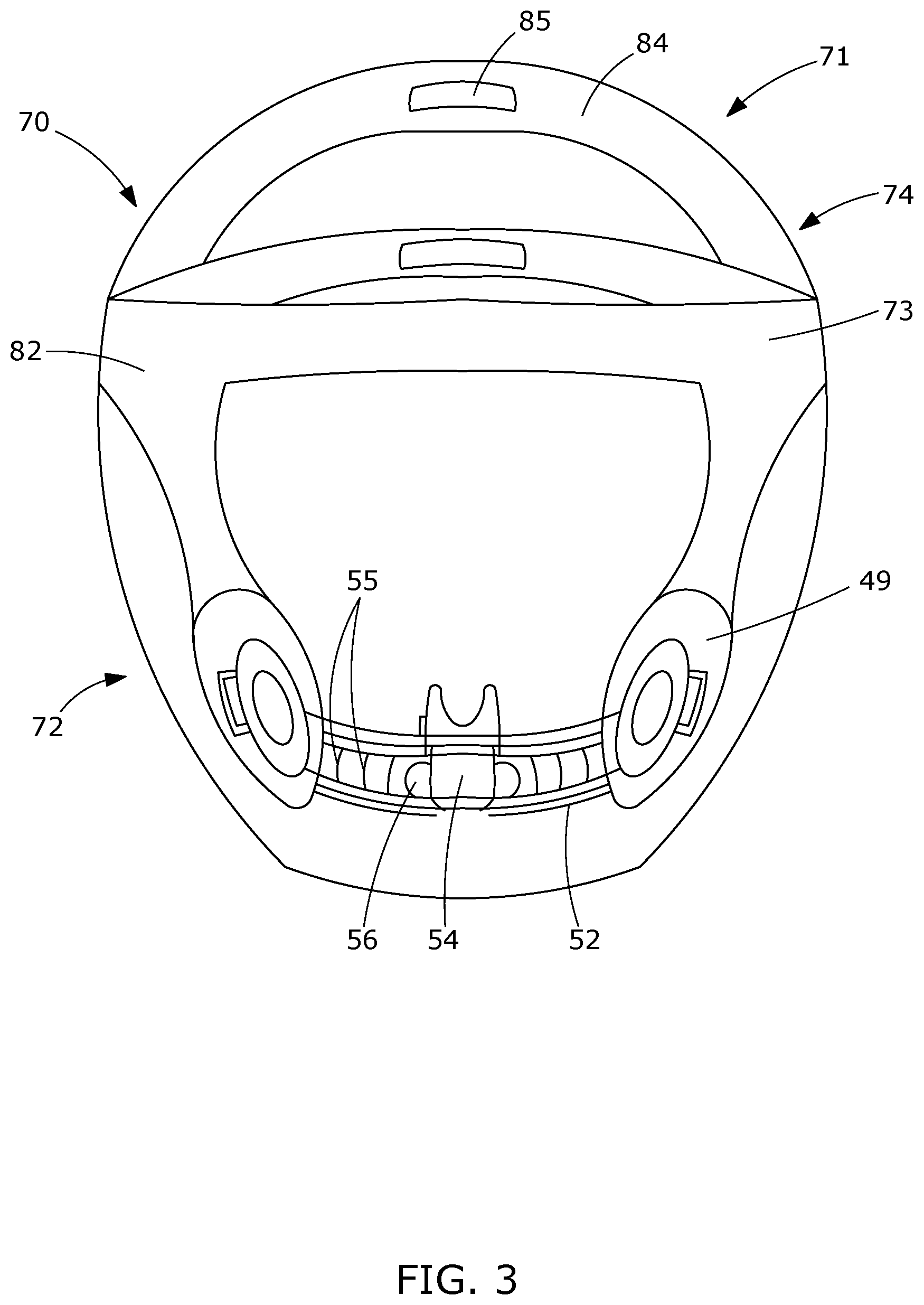 Patent US12508381 Figure 3 – Apparatus and method for an endotracheal tube holder