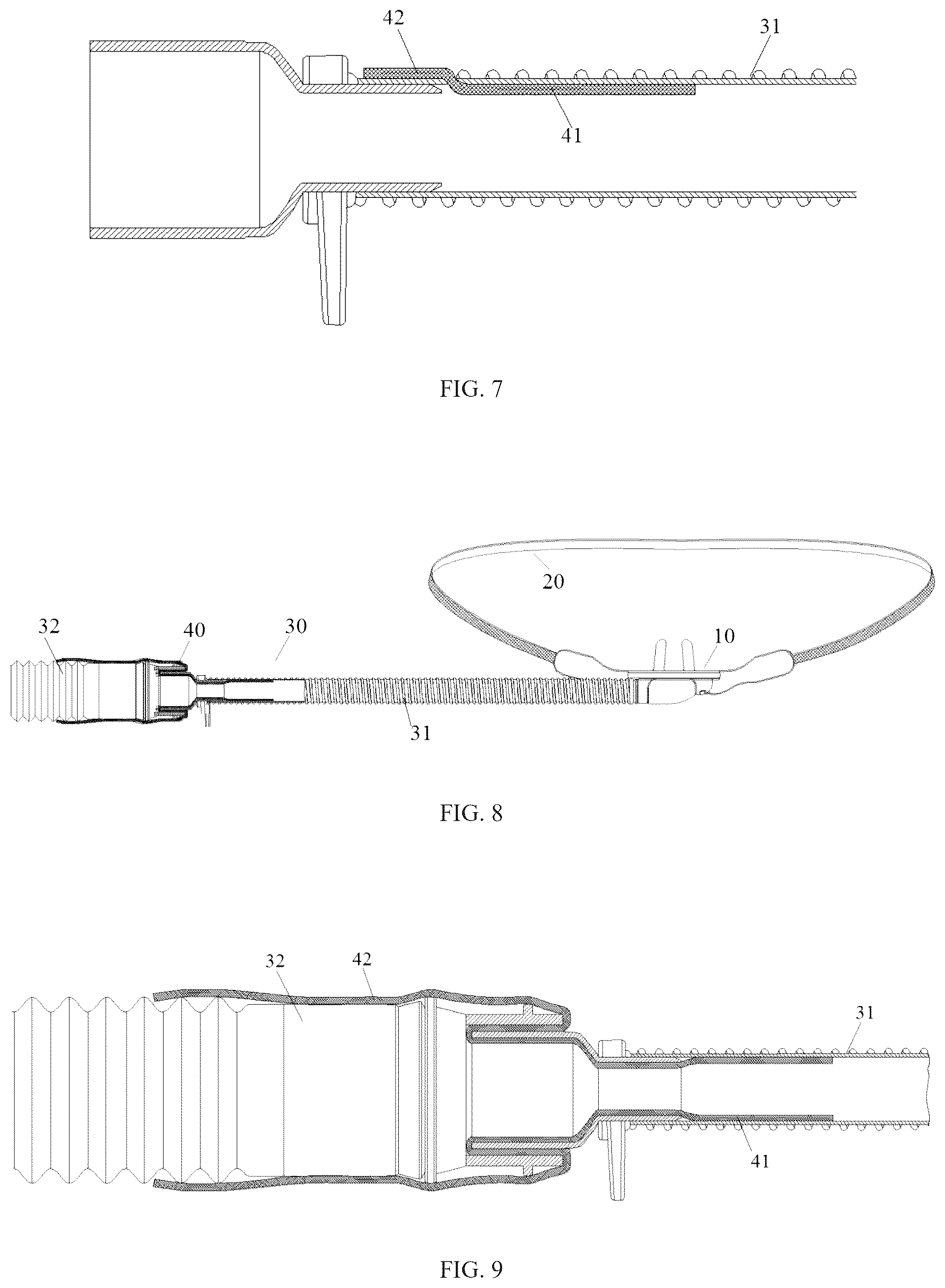 Patent US12508385 Figure 4 – Patient interface device and ventilation treatment apparatus