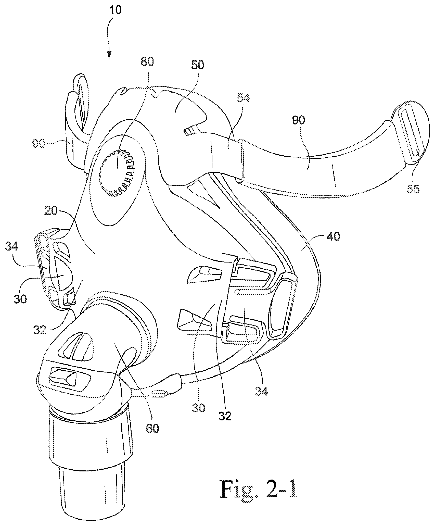 Patent US12508386 Figure 3 – Mask system