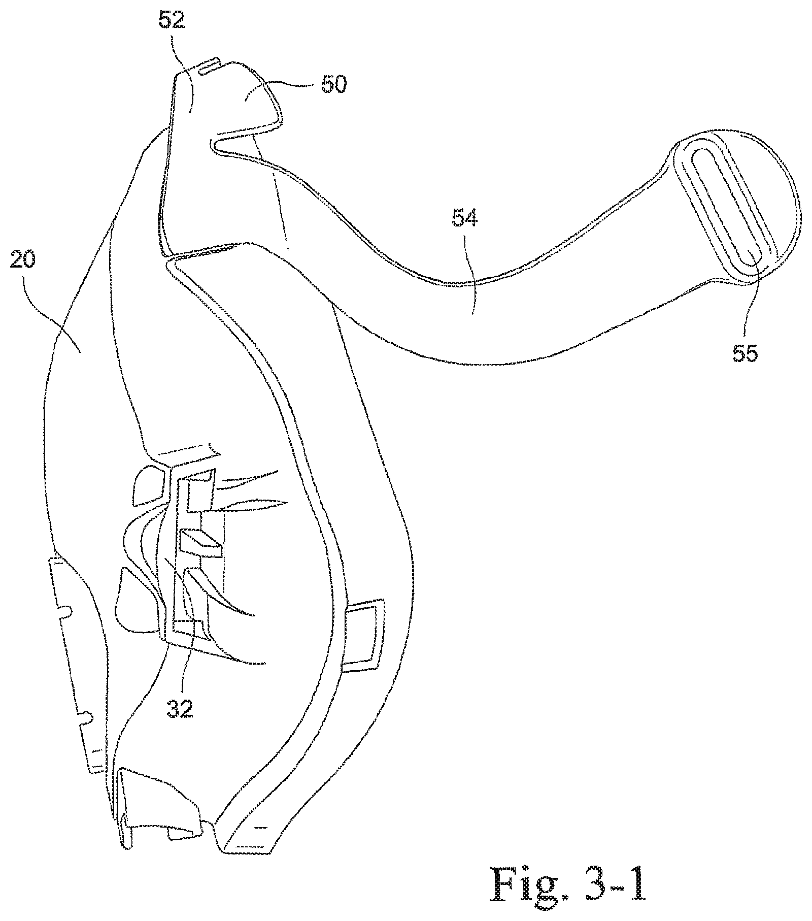 Patent US12508386 Figure 5 – Mask system