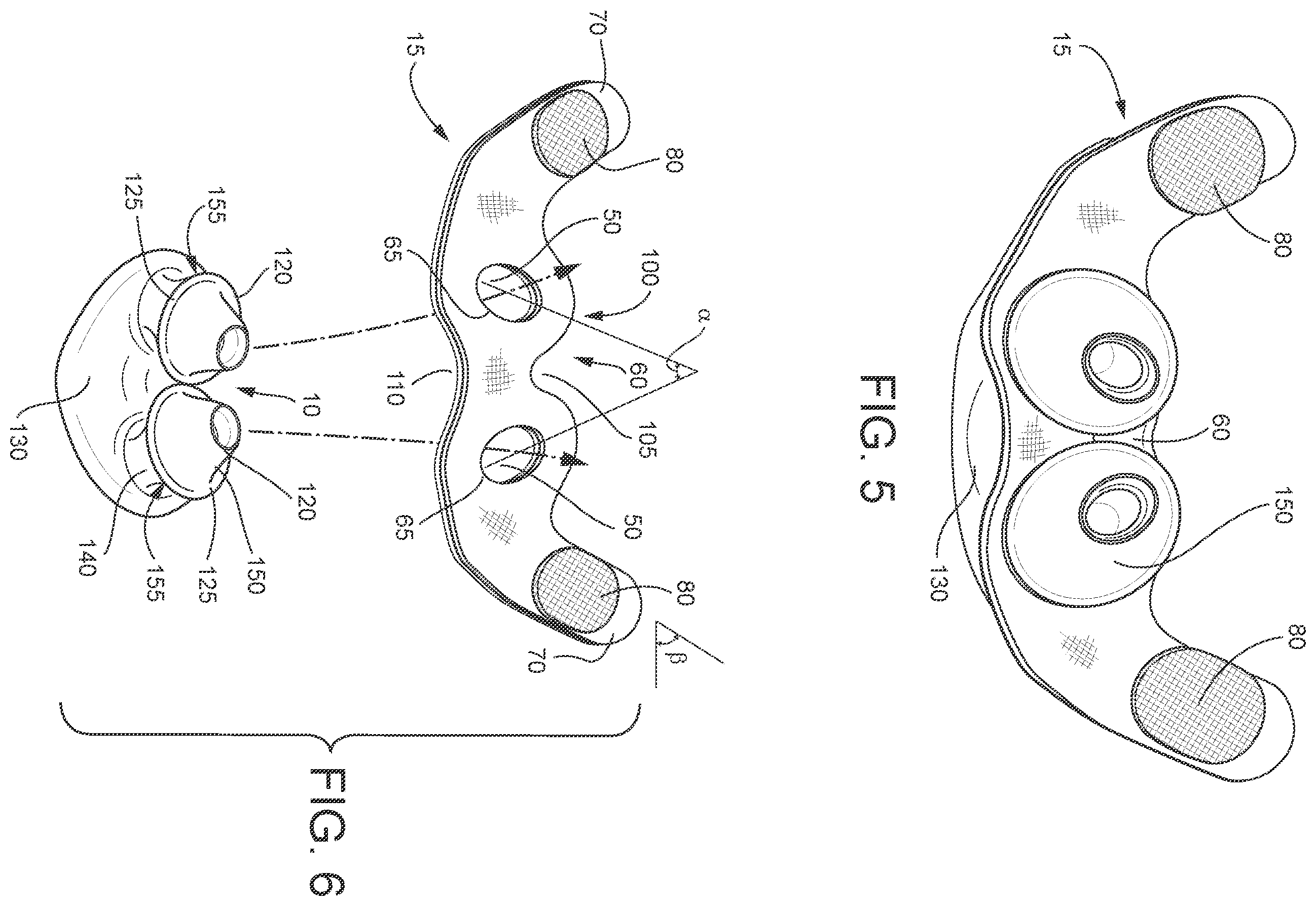 Patent US12508387 Figure 5 – Patient interface systems