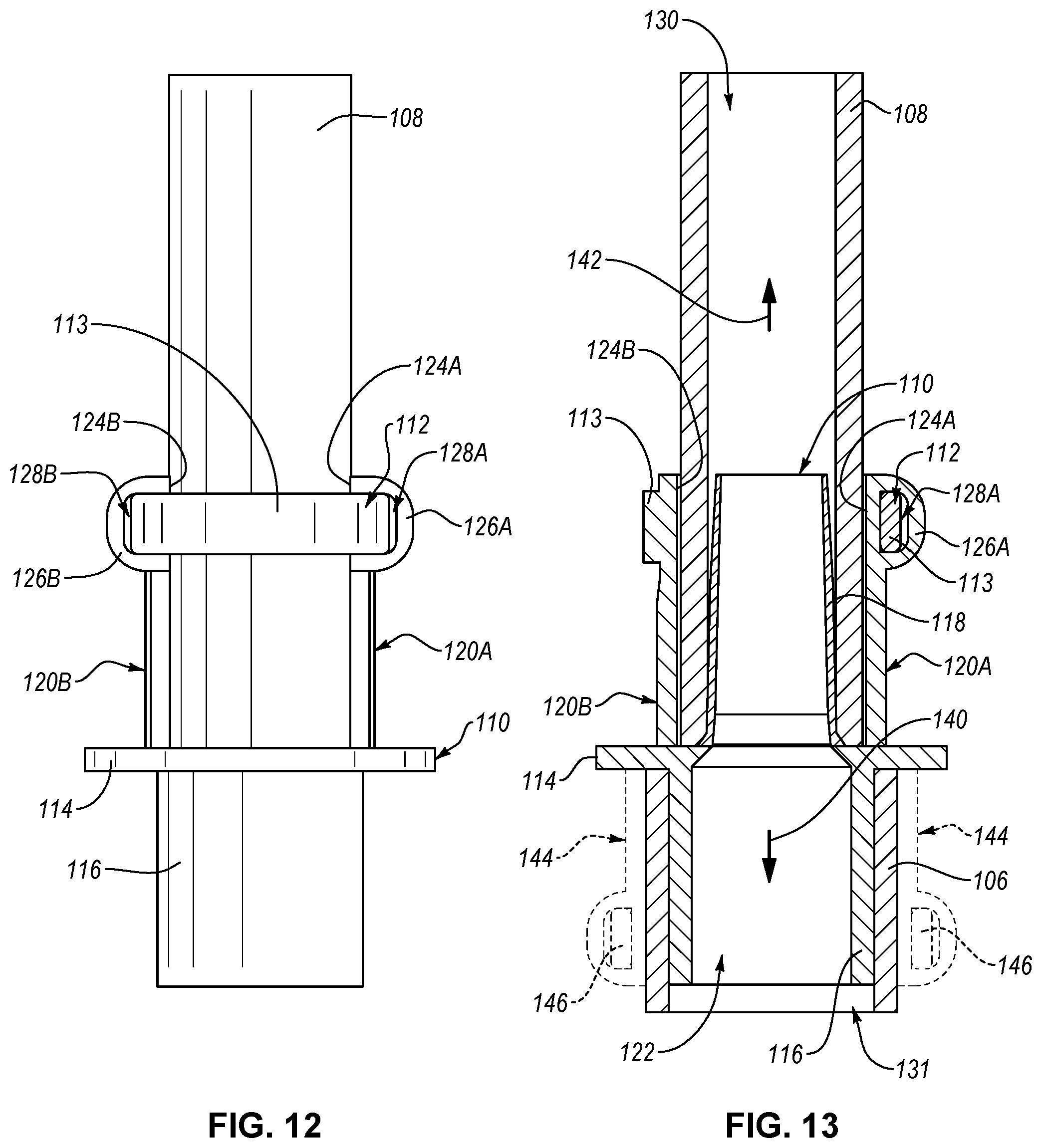 Patent US12508388 Figure 7 – Tube connector for ventilator system