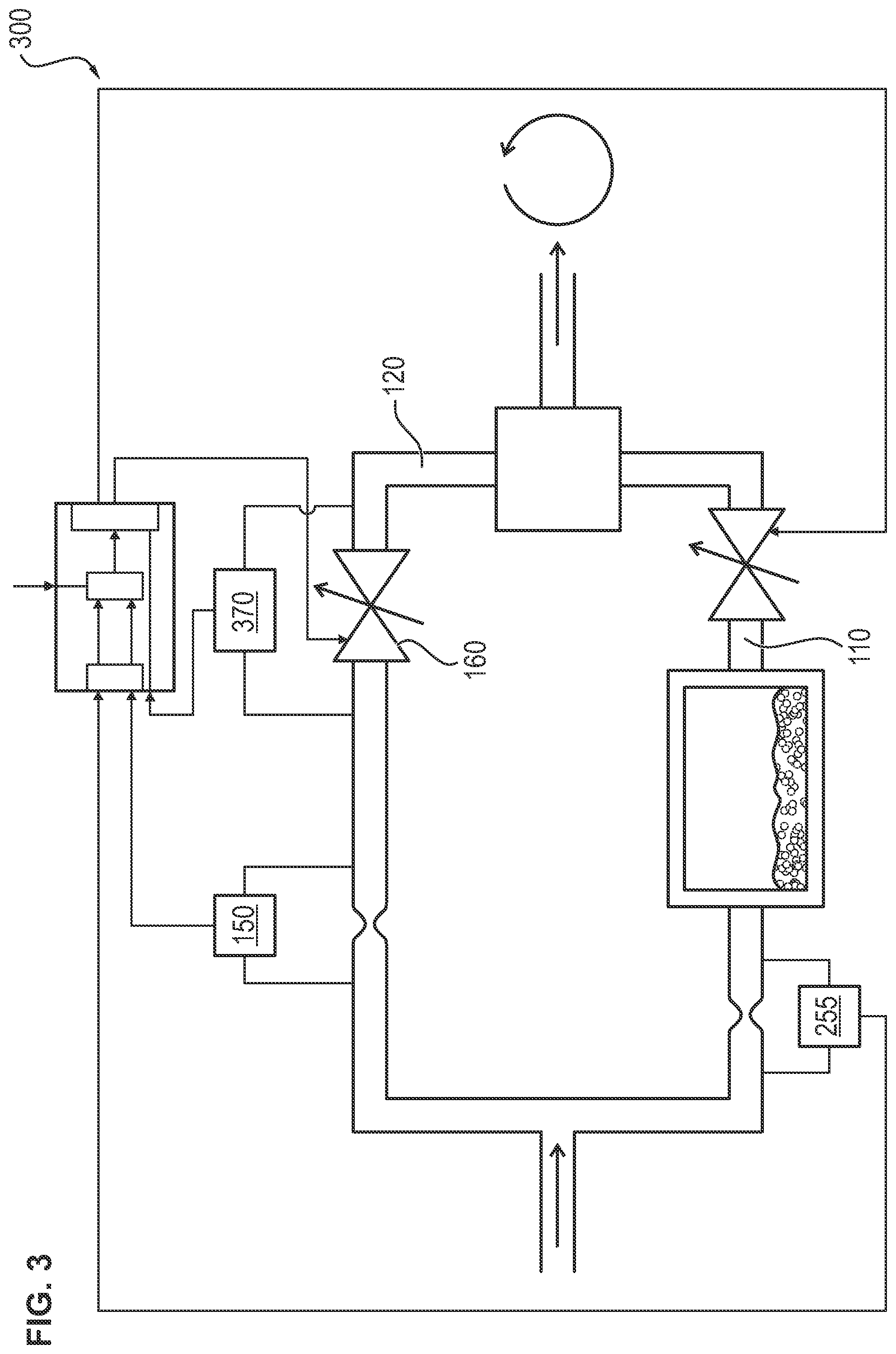 Patent US12508392 Figure 3 – Anesthetic dispensing device and process for setting an anesthetic concentration