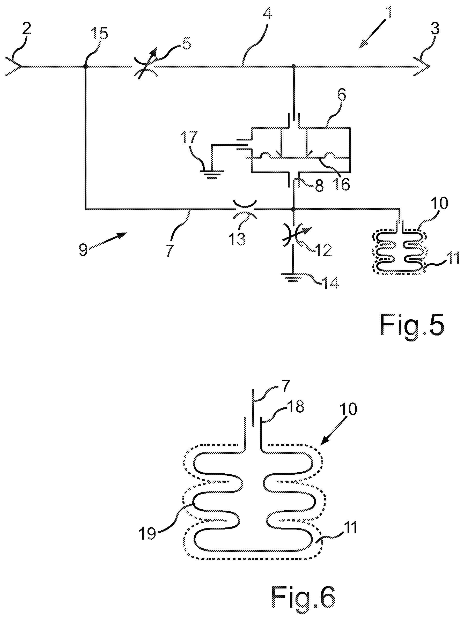 Patent US12508393 Figure 3 – Pneumatic module and process for supplying a consumer with a pressure surge-free stream of medical gases or medical air