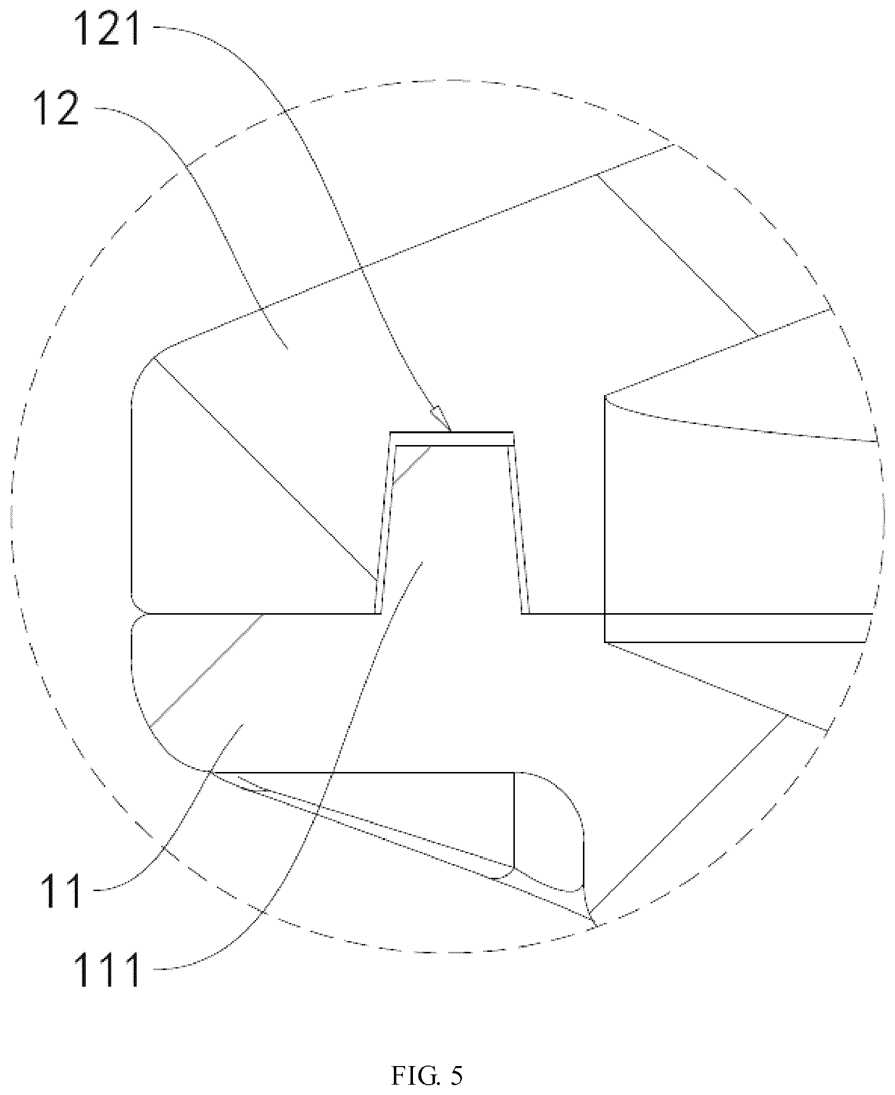 Patent US12508396 Figure 5 – Aromatherapy candle lamp